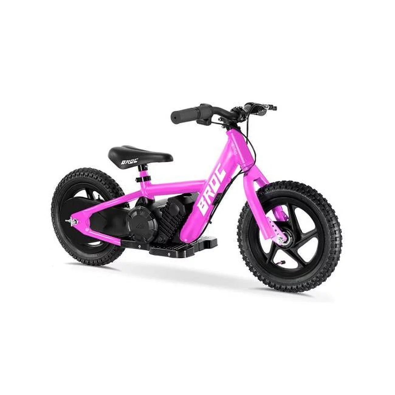 BROC USA Ebike for Kids, 12 Inch, 24V Battery operated, Pink