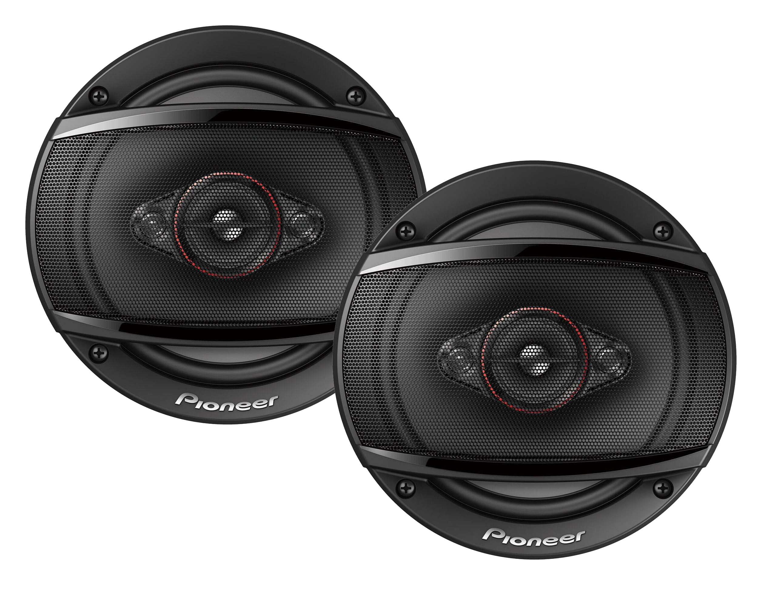 Pioneer TS-600M 6-1/2″ 4-Way Full Range Coaxial Car Stereo Speakers, 320W Max Power