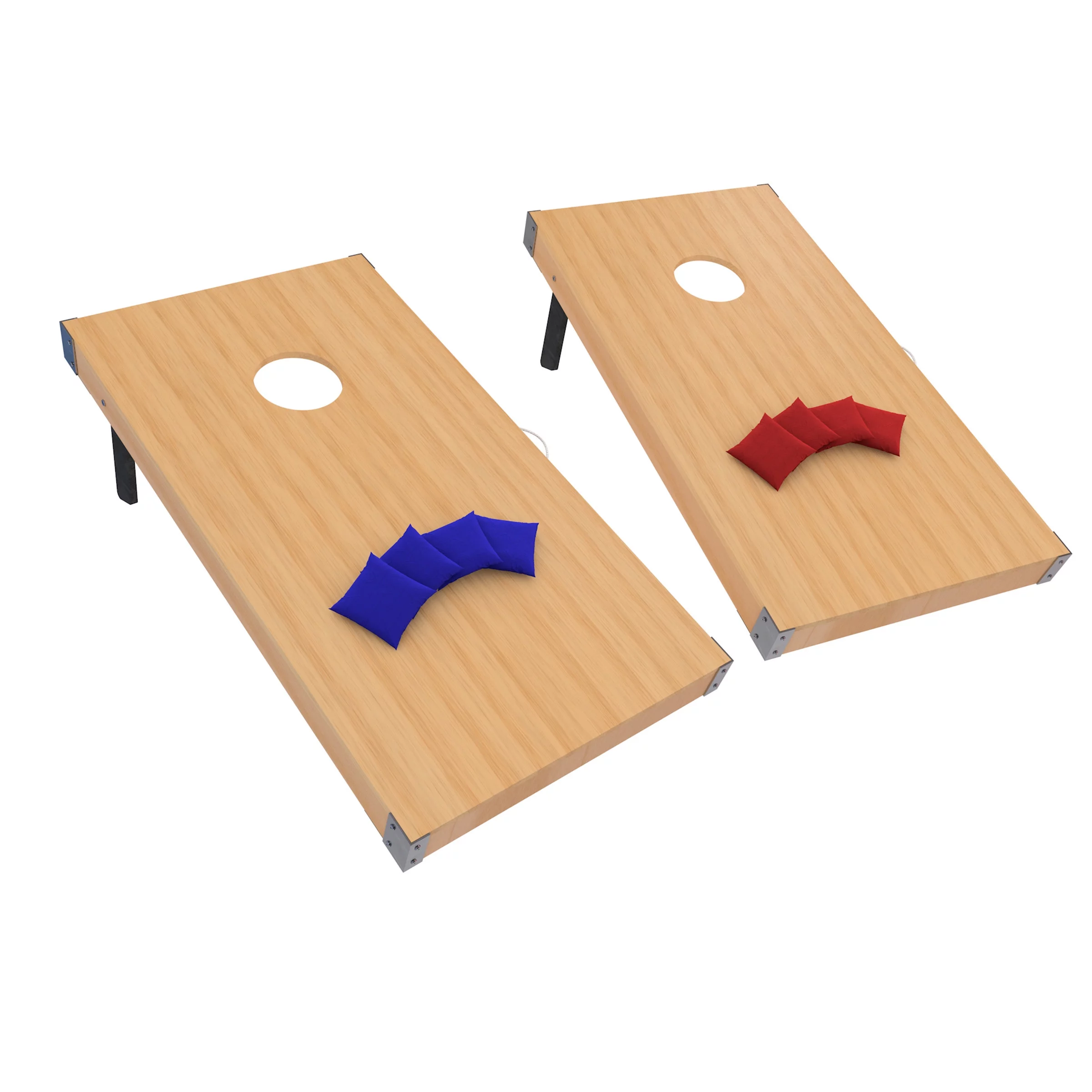 Trademark Games Regulation Sized Outdoor Cornhole Boards and Bags