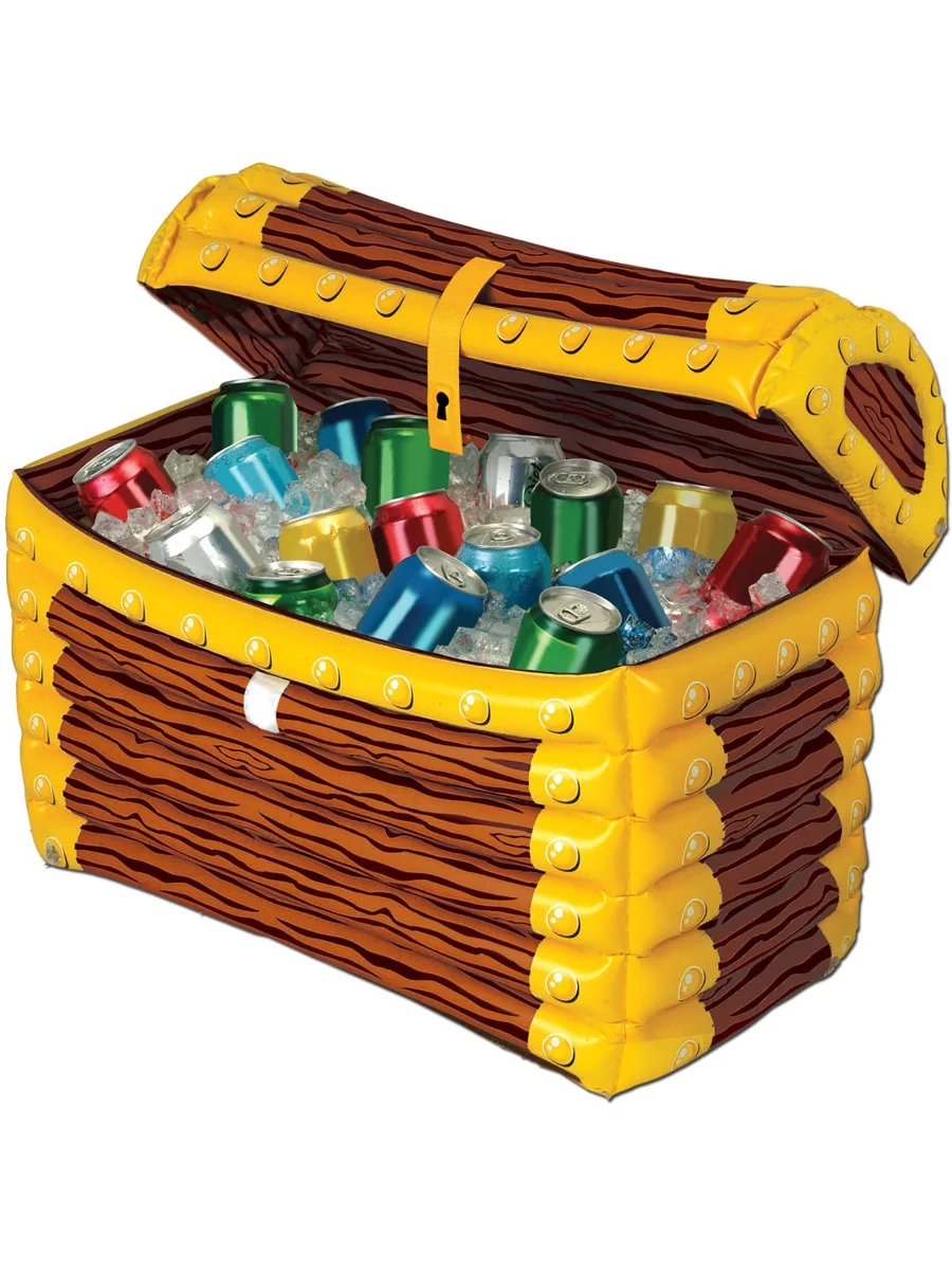 Beistle 17″ x 24″ Inflatable Treasure Chest Cooler 50988