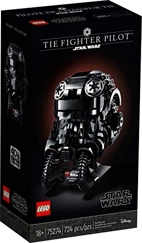 LEGO TIE Fighter Pilot Helmet 75274 Building Set (724 Pieces)