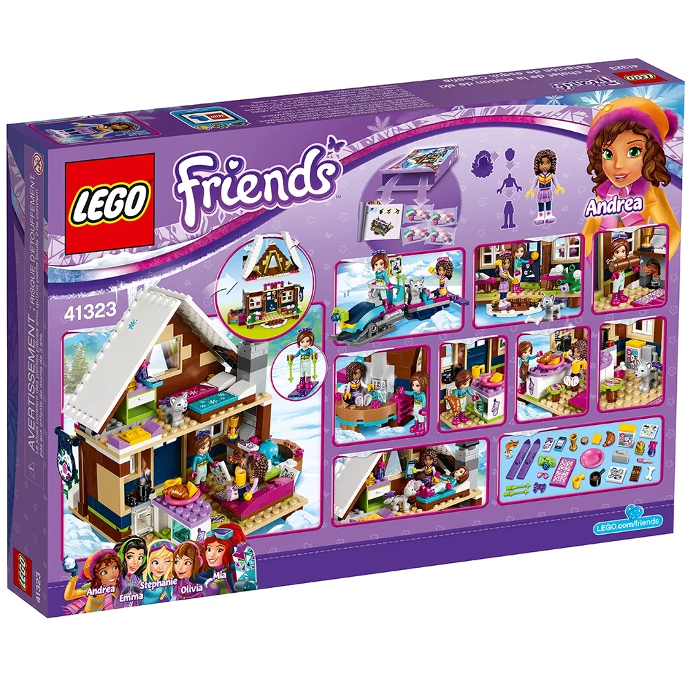 LEGO Friends Snow Resort Chalet 41323 (402 Pieces)