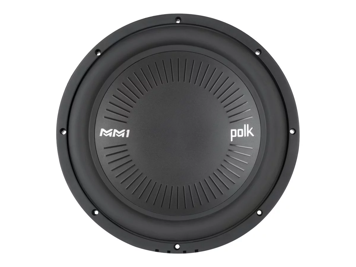 Polk Audio 1110 Watt 12 Inch Single Voice Coil Marine Car Subwoofer