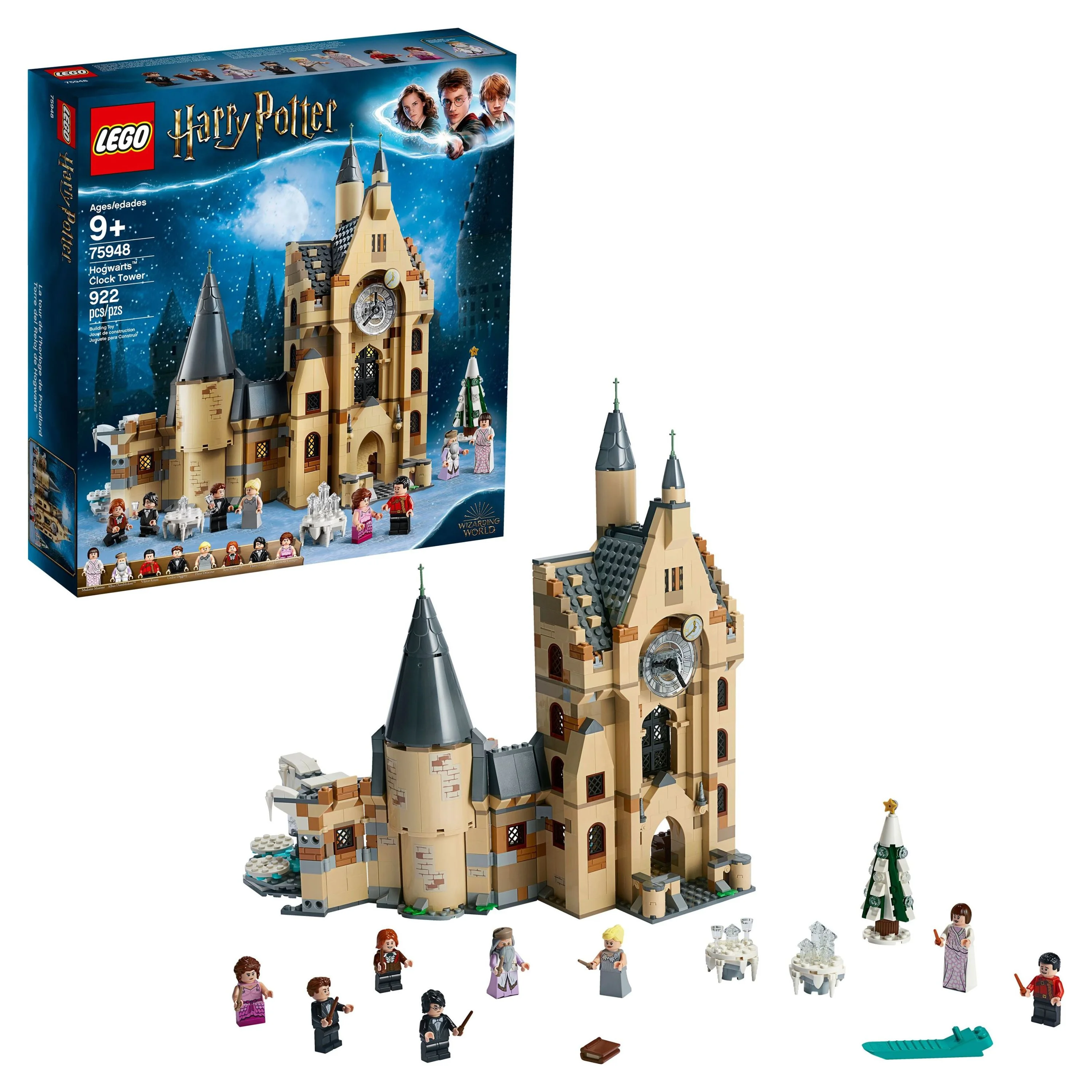 LEGO Harry Potter and The Goblet of Fire Hogwarts Castle Clock Tower 75948 Playset