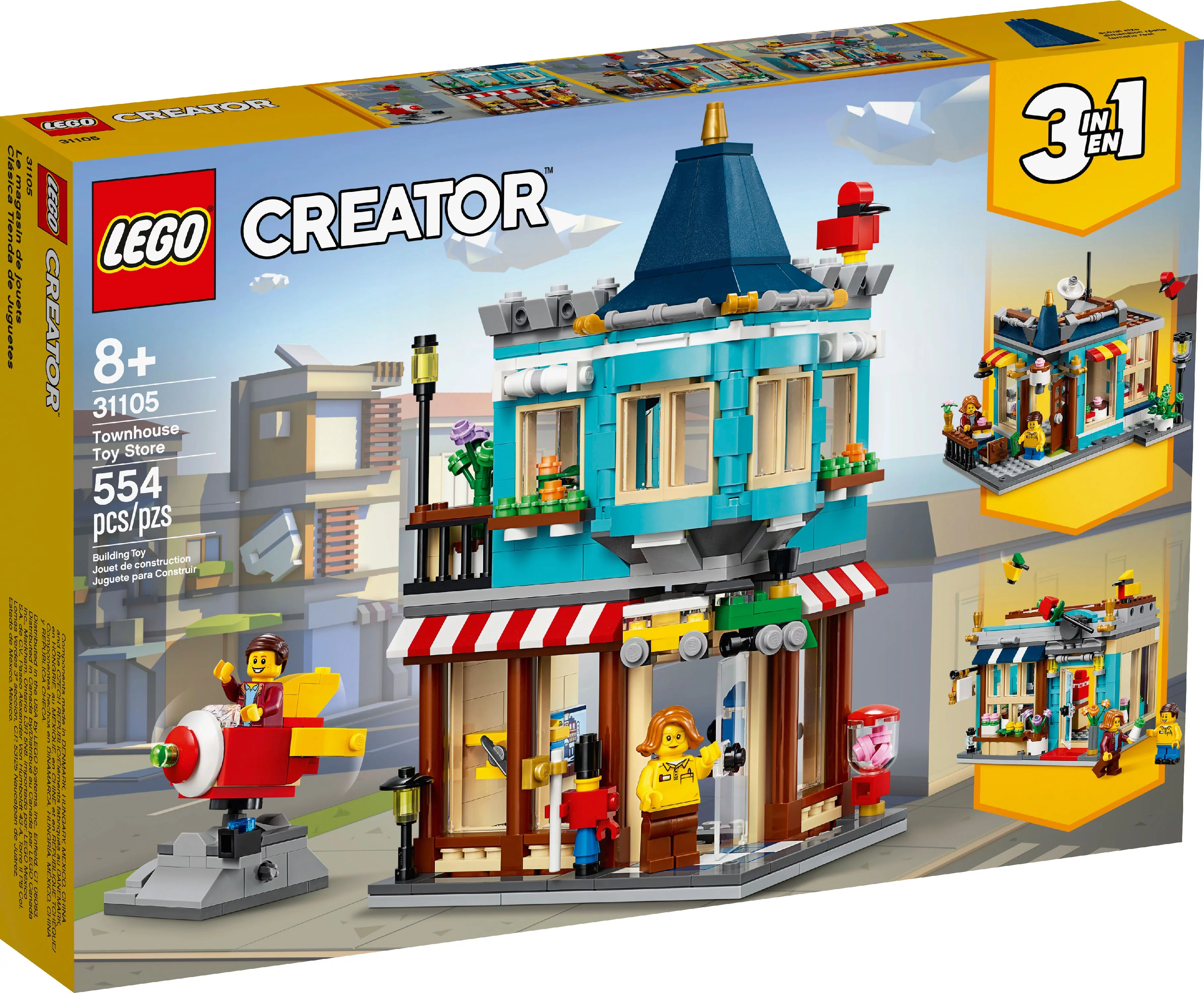 LEGO Creator 3-in-1 Townhouse Toy Store 31105 6288732