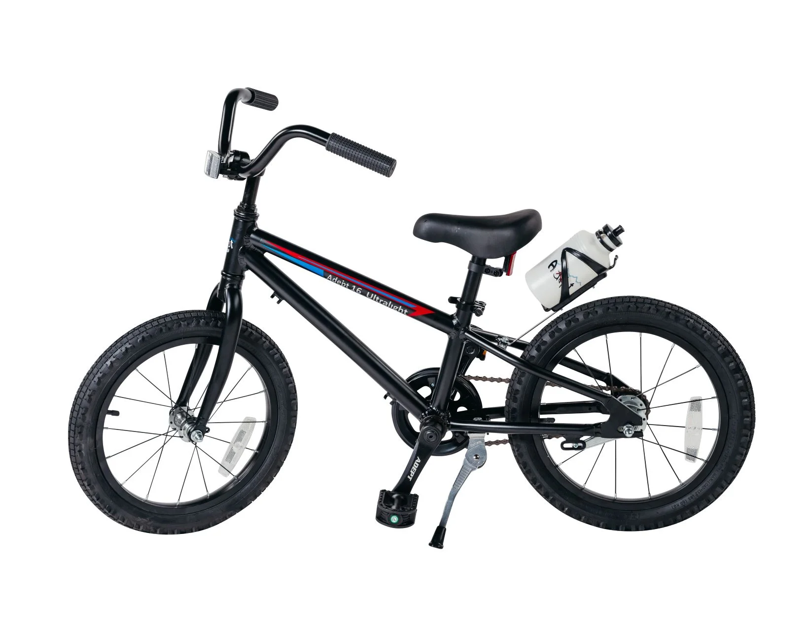 Adept 16 Ultralight. MODEL CLEARANCE SALE Lightweight, 13 pound, 16 Inch Kids Bike. Adept Family brand. Aluminum Alloy Frame and Forks. Bright Yellow