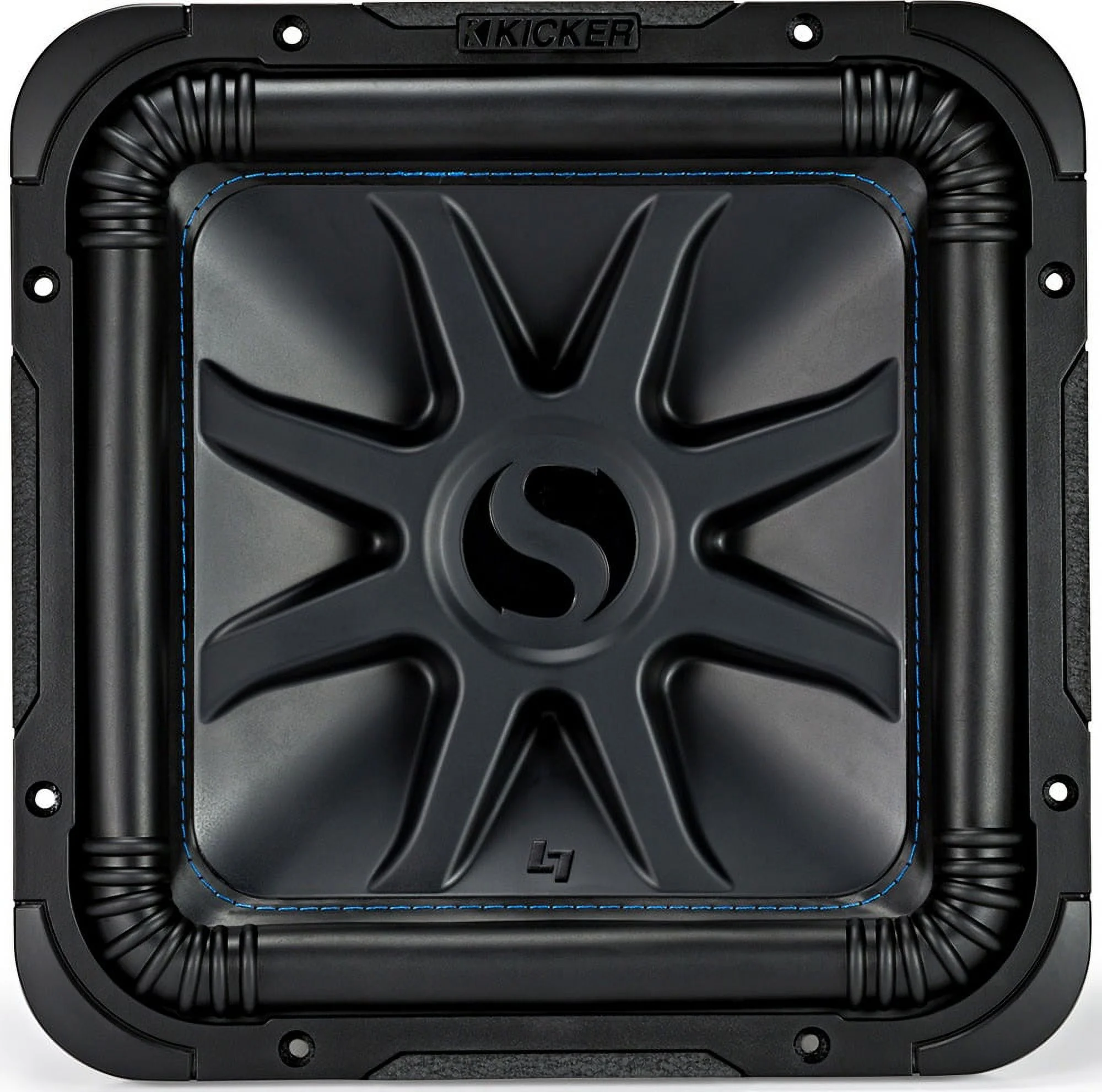 Kicker Solo-Baric L7S 1500W 12″ 2 Ohm DVC Sealed or Ported Square Subwoofer