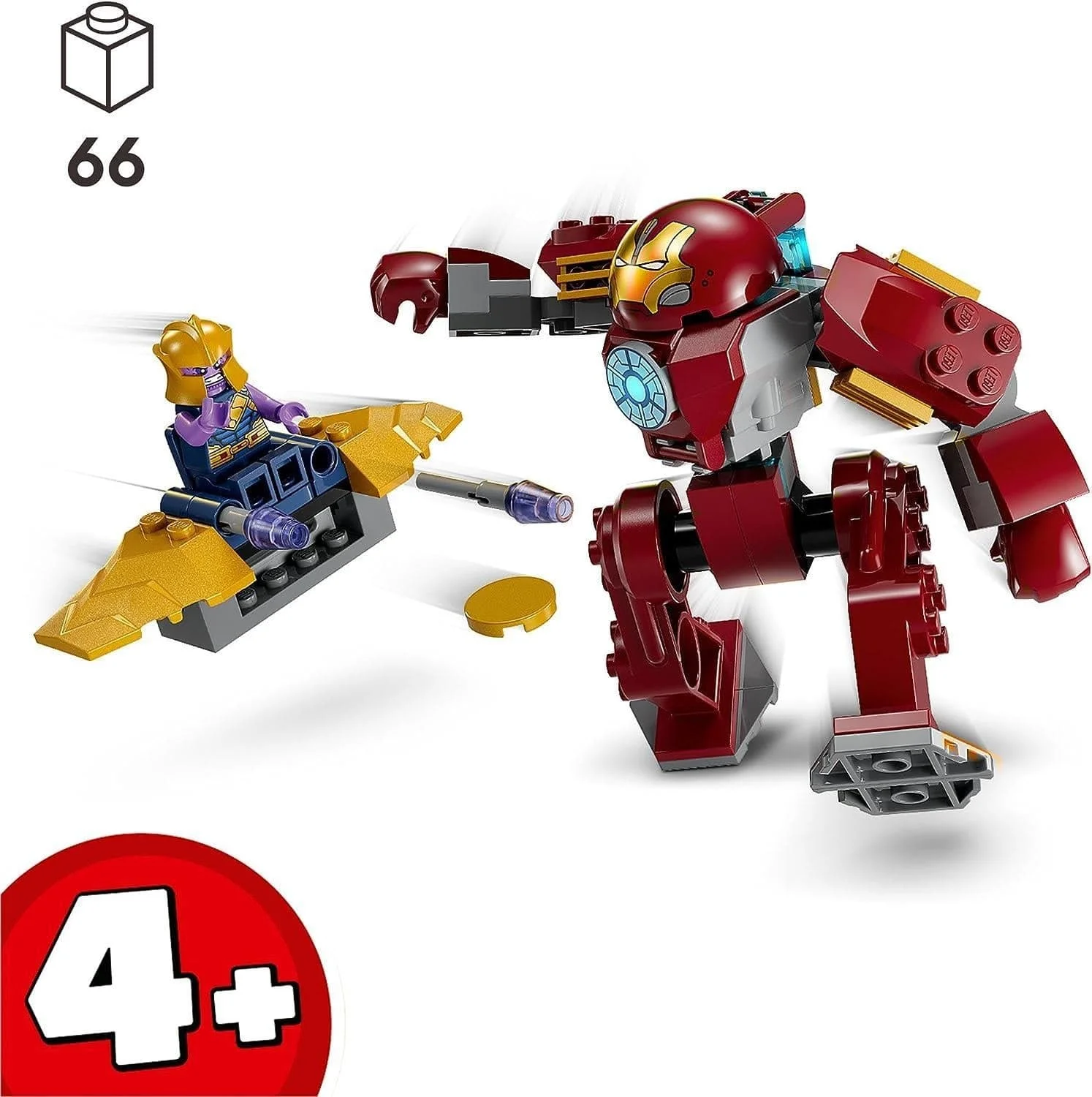 Lego Marvel Iron Man Hulkbuster vs Thanos 76263