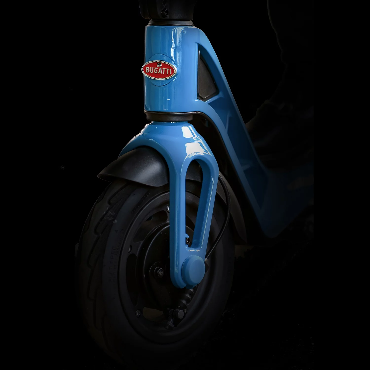 Bugatti Electric Scooter Lightweight & Foldable ? 600W Power, 18.6 MPH Max Speed, 20+ Mile Range ? Agile Blue