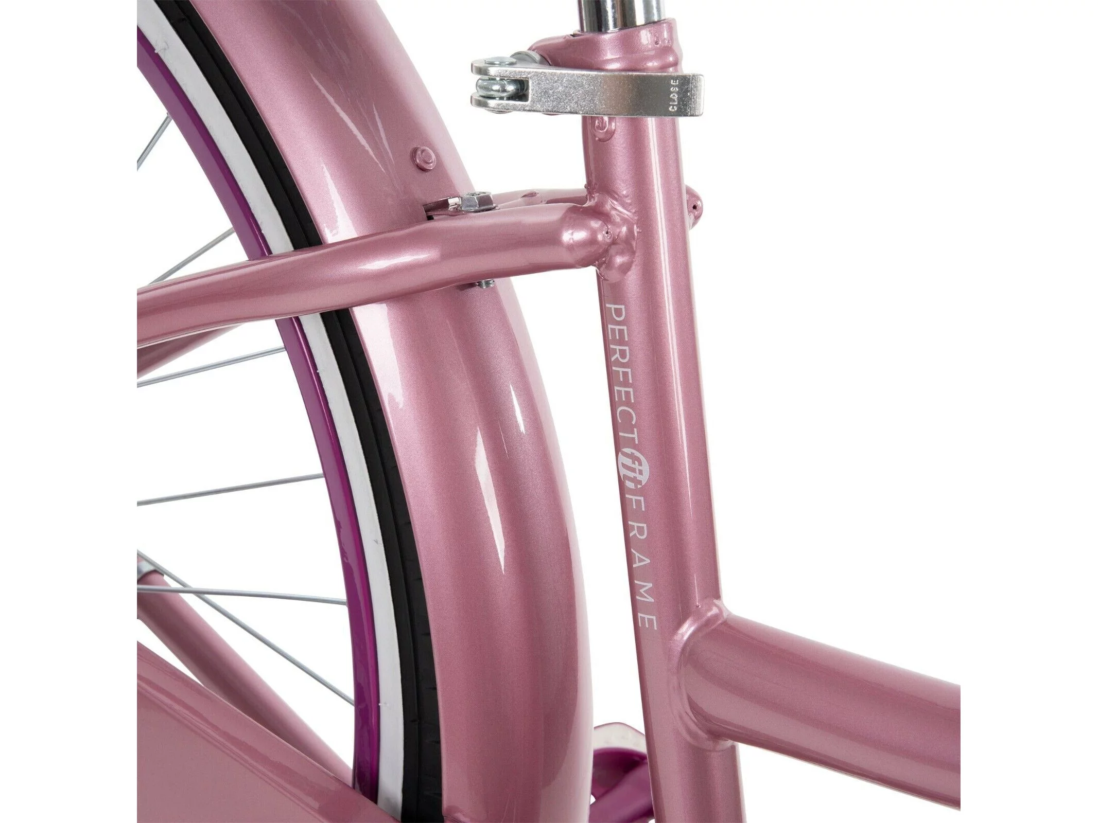 Huffy 26630 26 in. Good Vibrations Womens Cruiser Bike, Pink – One Size