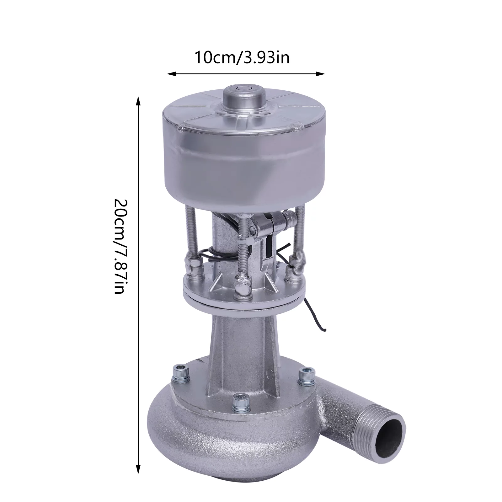 Miumaeov 110V Micro Hydroelectric Generator, 500W Mini-hydro Generator with Monitorin