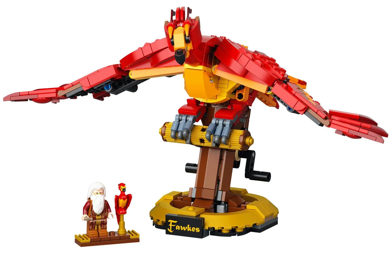 LEGO Harry Potter Fawkes, Dumbledore’s Phoenix 76394 Playset