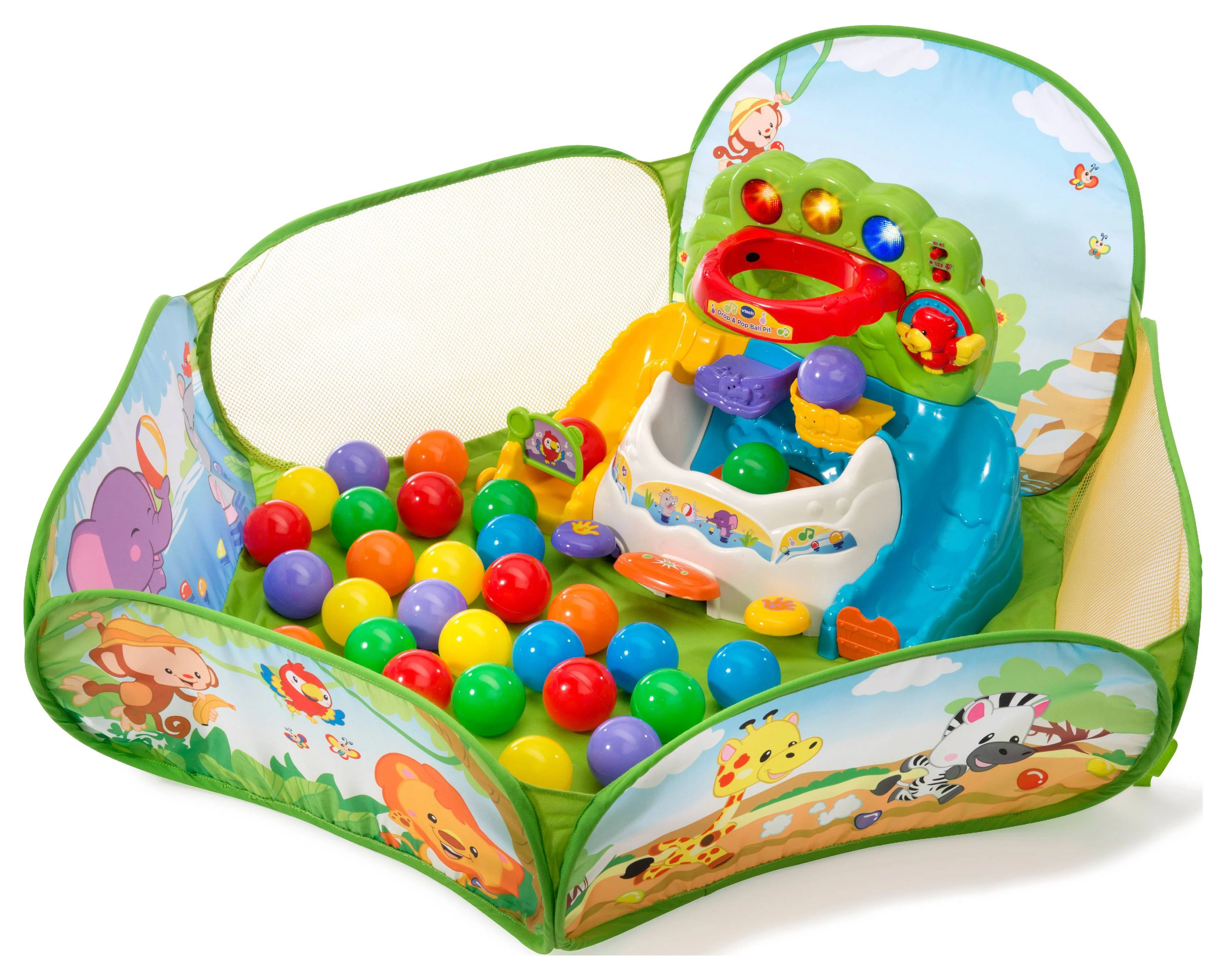 VTech, Pop-a-Balls Drop and Pop Ball Pit, Learning Toy, Ball Toys