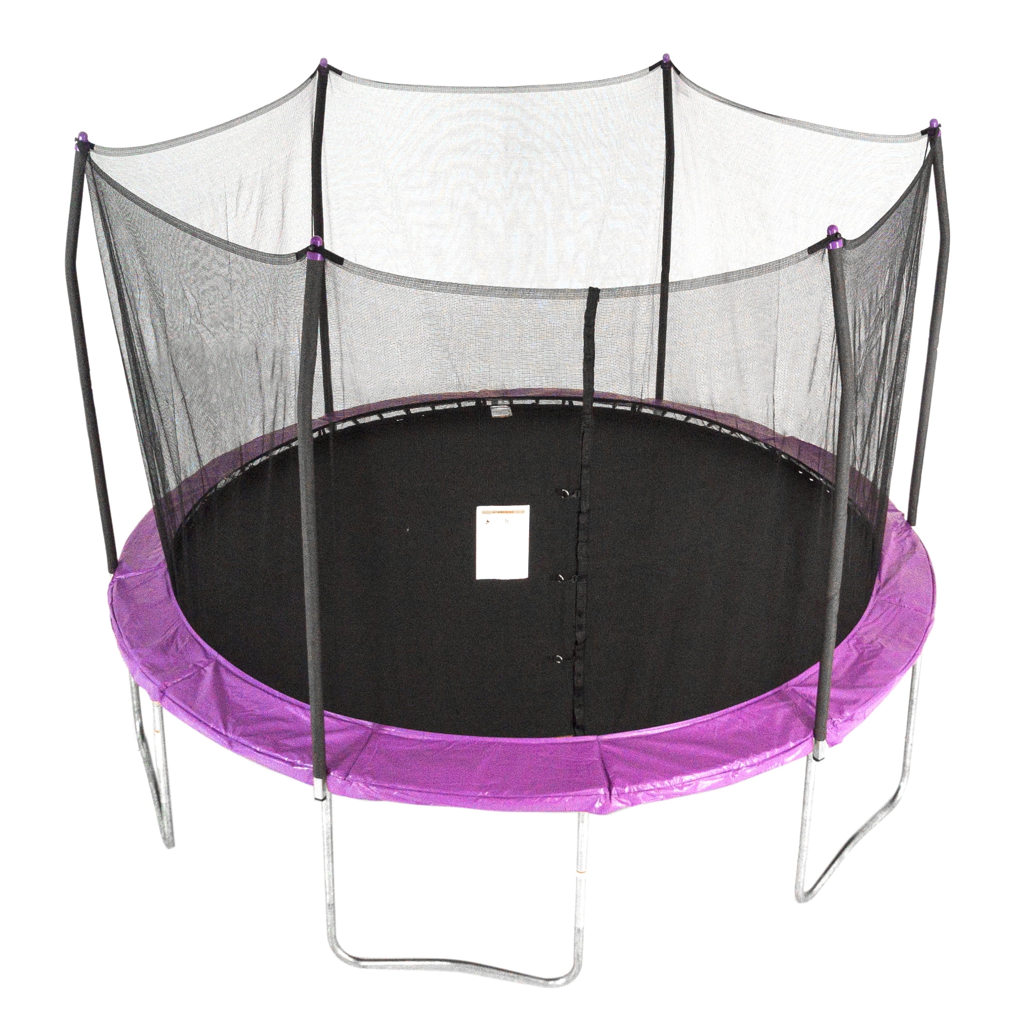 Skywalker Trampolines 12′ Trampoline, with Safety Enclosure, Purple