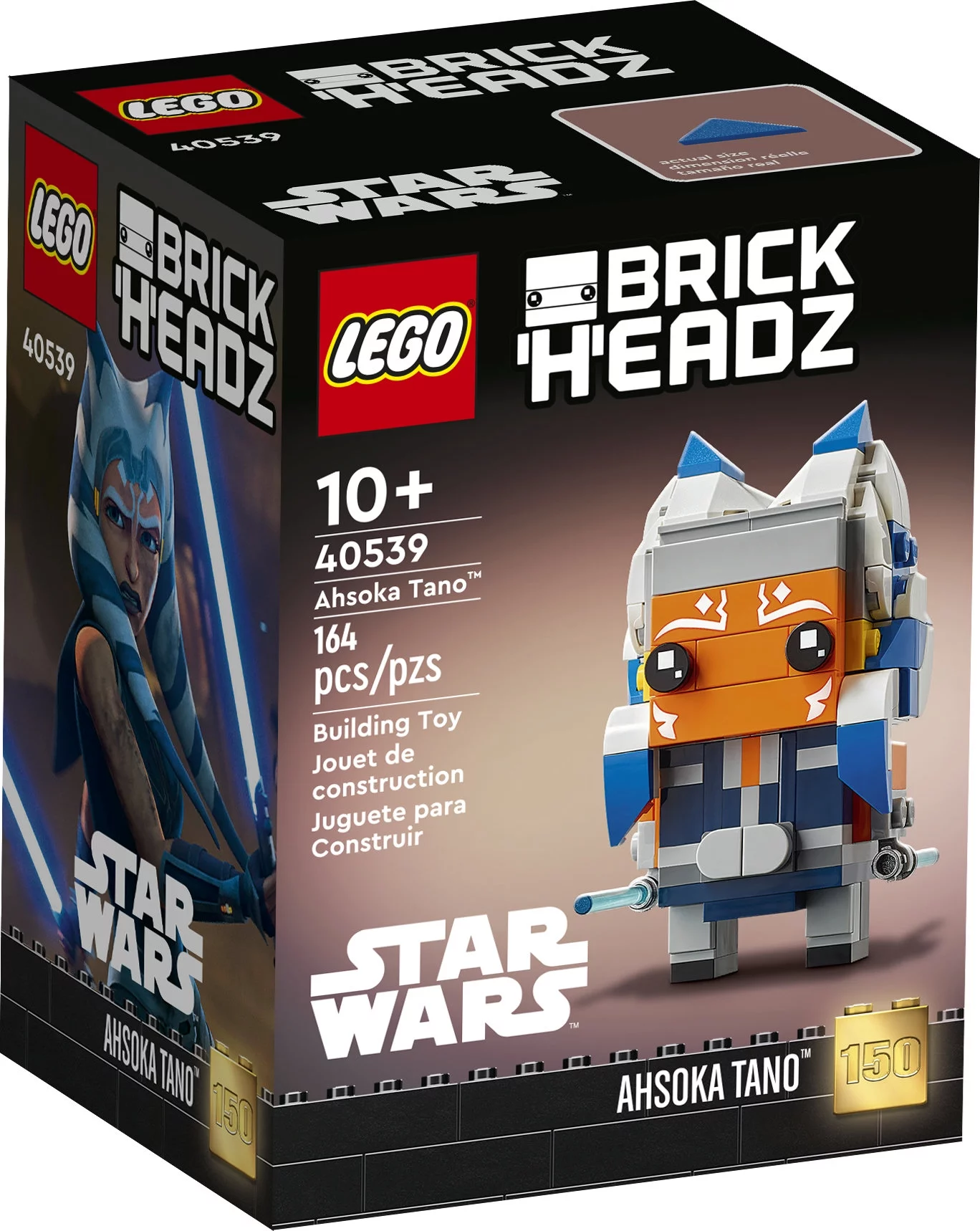 Ahsoka Tano Star Wars 150th edition LEGO BrickHeadz