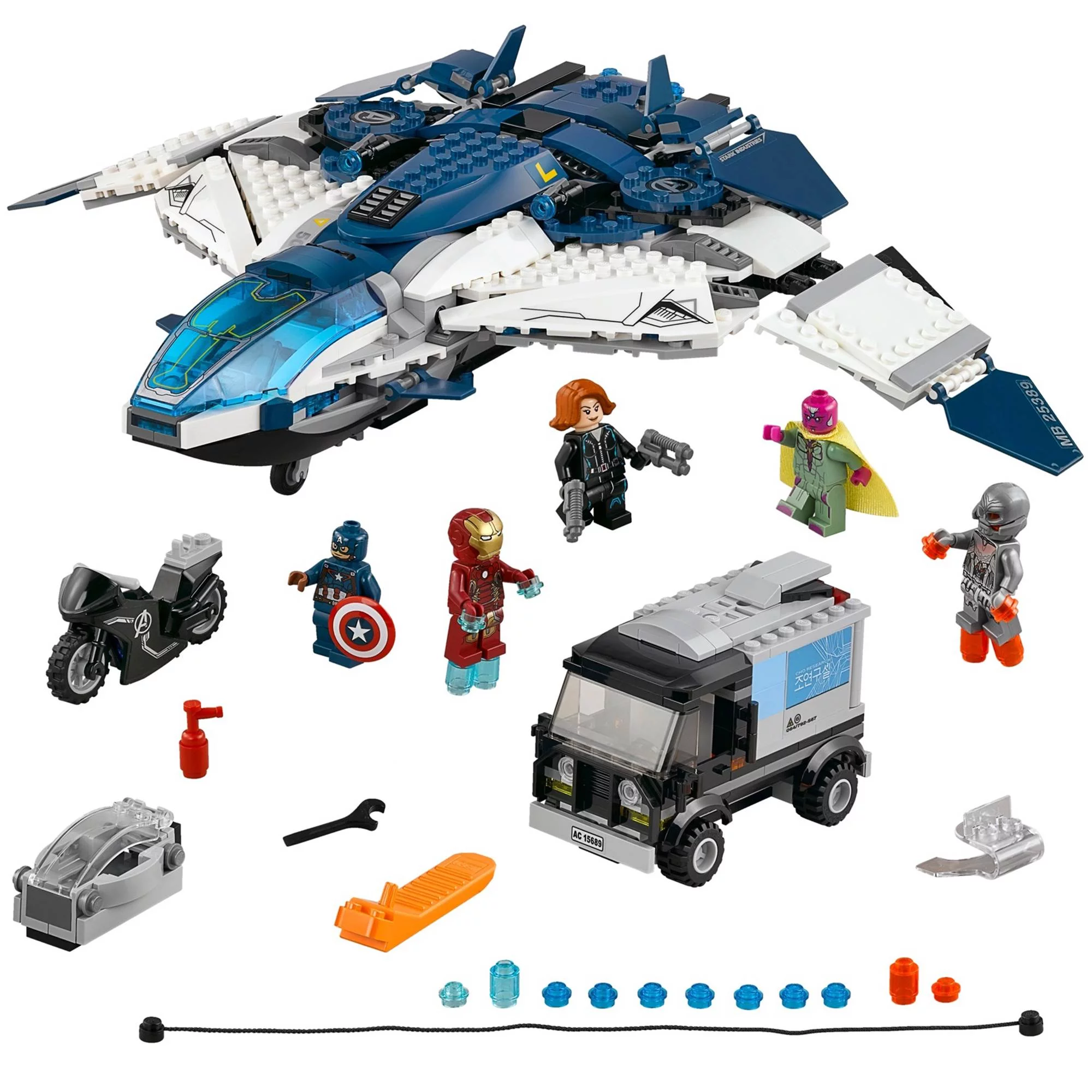 LEGO Superheroes The Quinjet City Chase