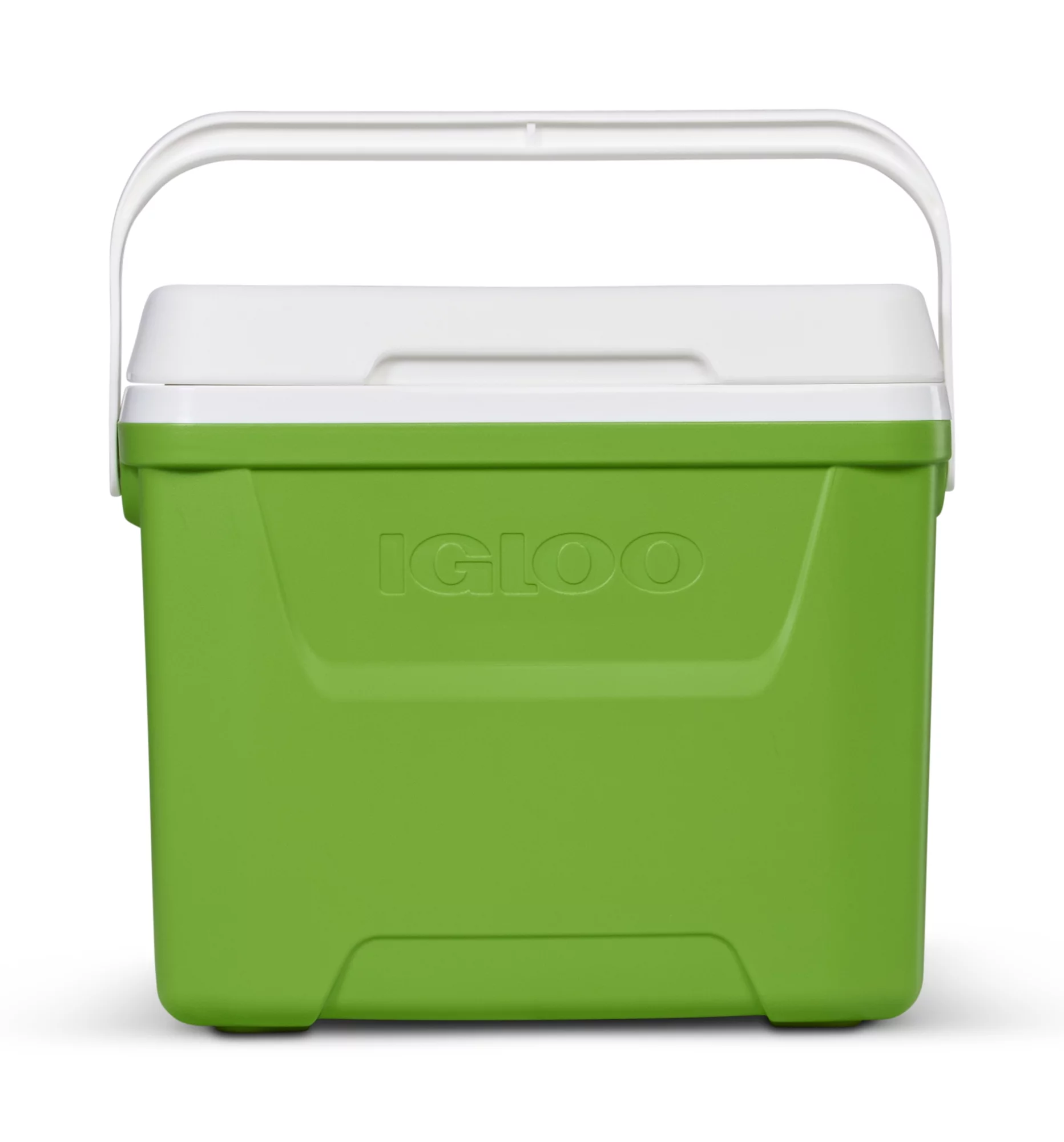 Igloo 28 QT. Laguna Hard-Sided Ice Chest Cooler, Aqua Blue and White