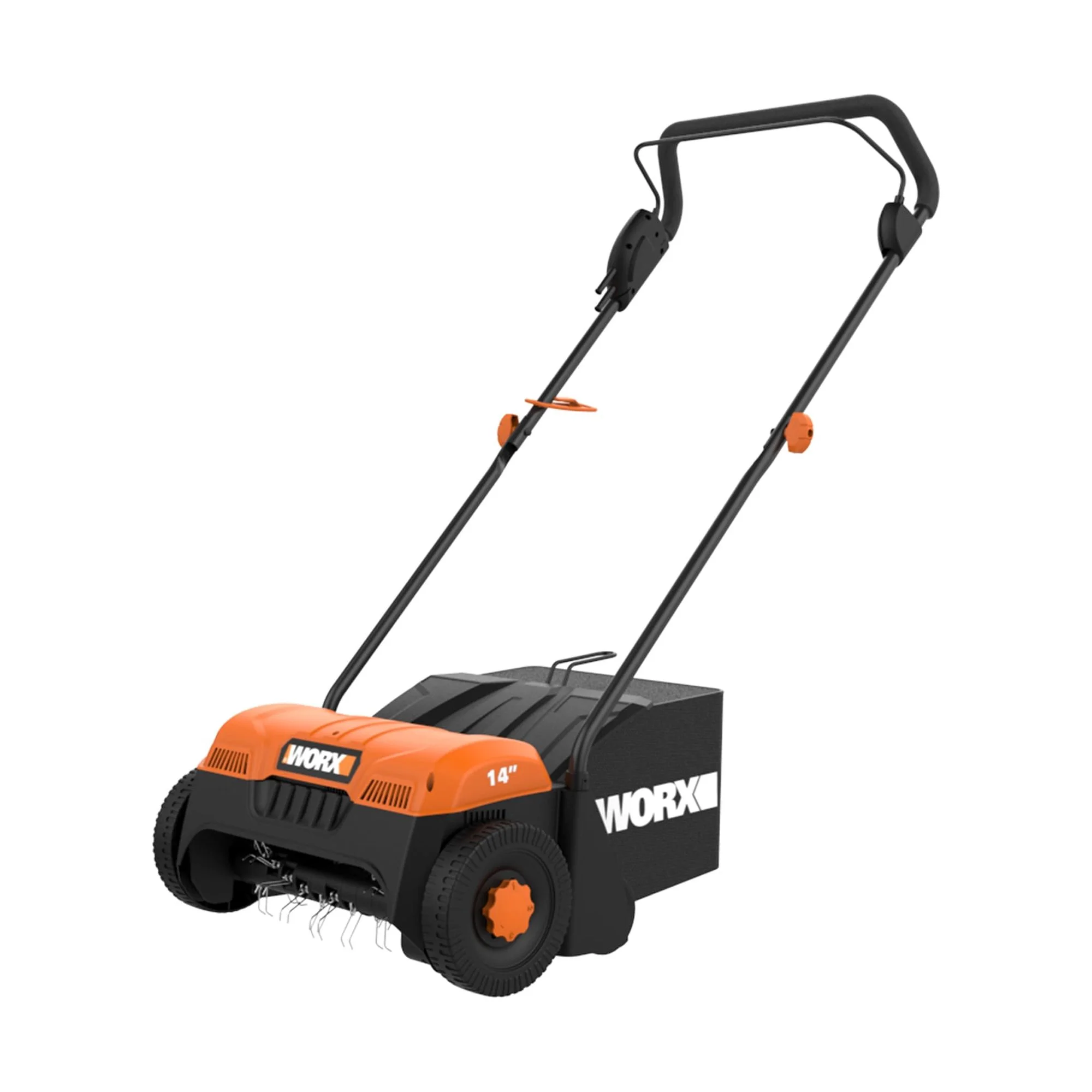 Worx WG850 12 AMP 14″ Walk Behind Electric Dethatcher