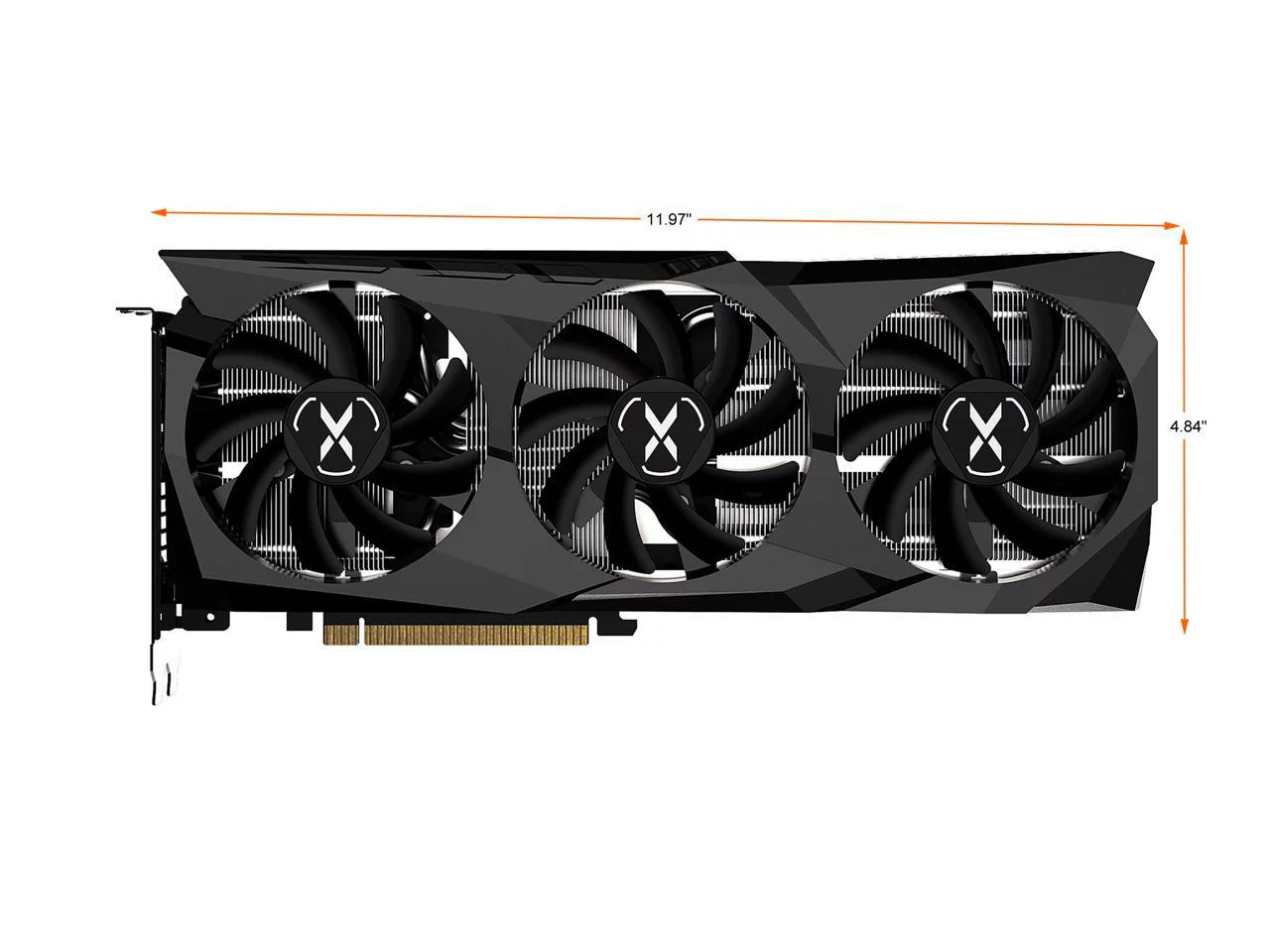 XFX SPEEDSTER SWFT309 AMD Radeon RX 6700 XT CORE Gaming Graphics Card with 12GB GDDR6 HDMI 3xDP, AMD RDNA 2 (RX-67XTYJFDV)