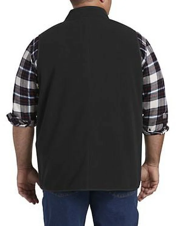 Big + Tall Essentials by DXL Full-Zip Polar Fleece Vest