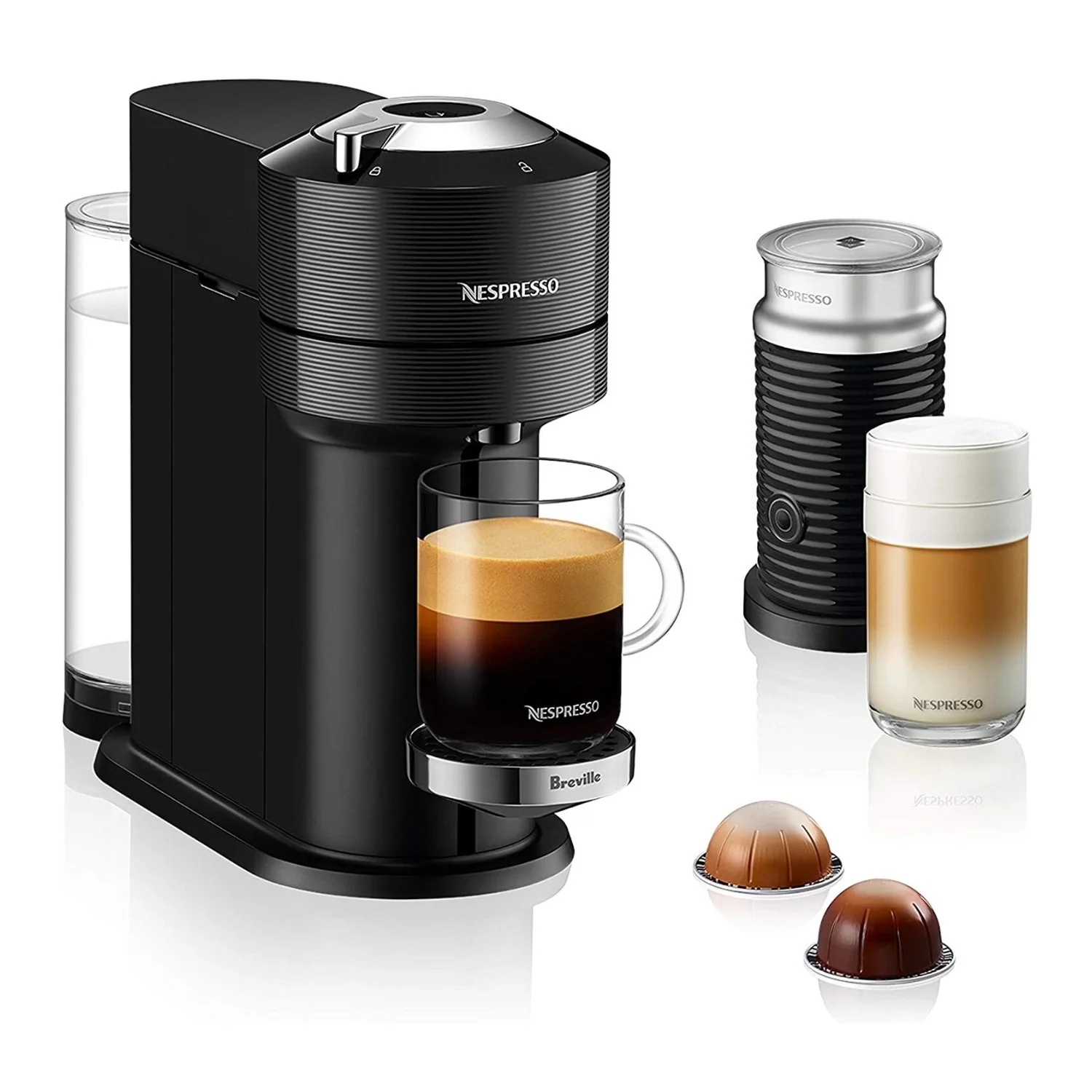 Nespresso Vertuo Next Coffee and Espresso Machine by Breville (Classic Black)