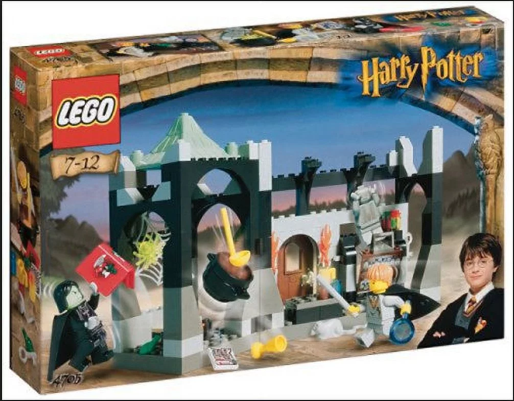 LEGO Harry Potter Snape’s Class 4705 New in sealed box. Expect some shelfwear due to age.