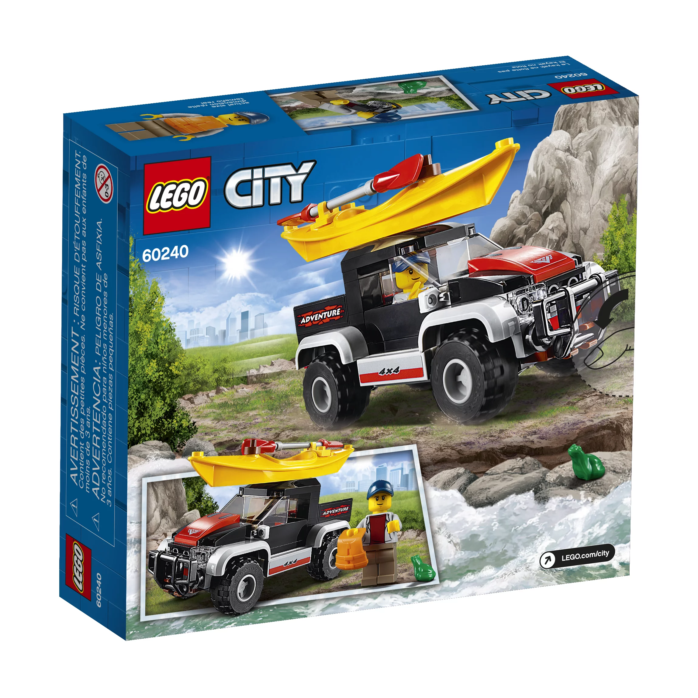 LEGO City Great Vehicles Kayak Adventure 60240