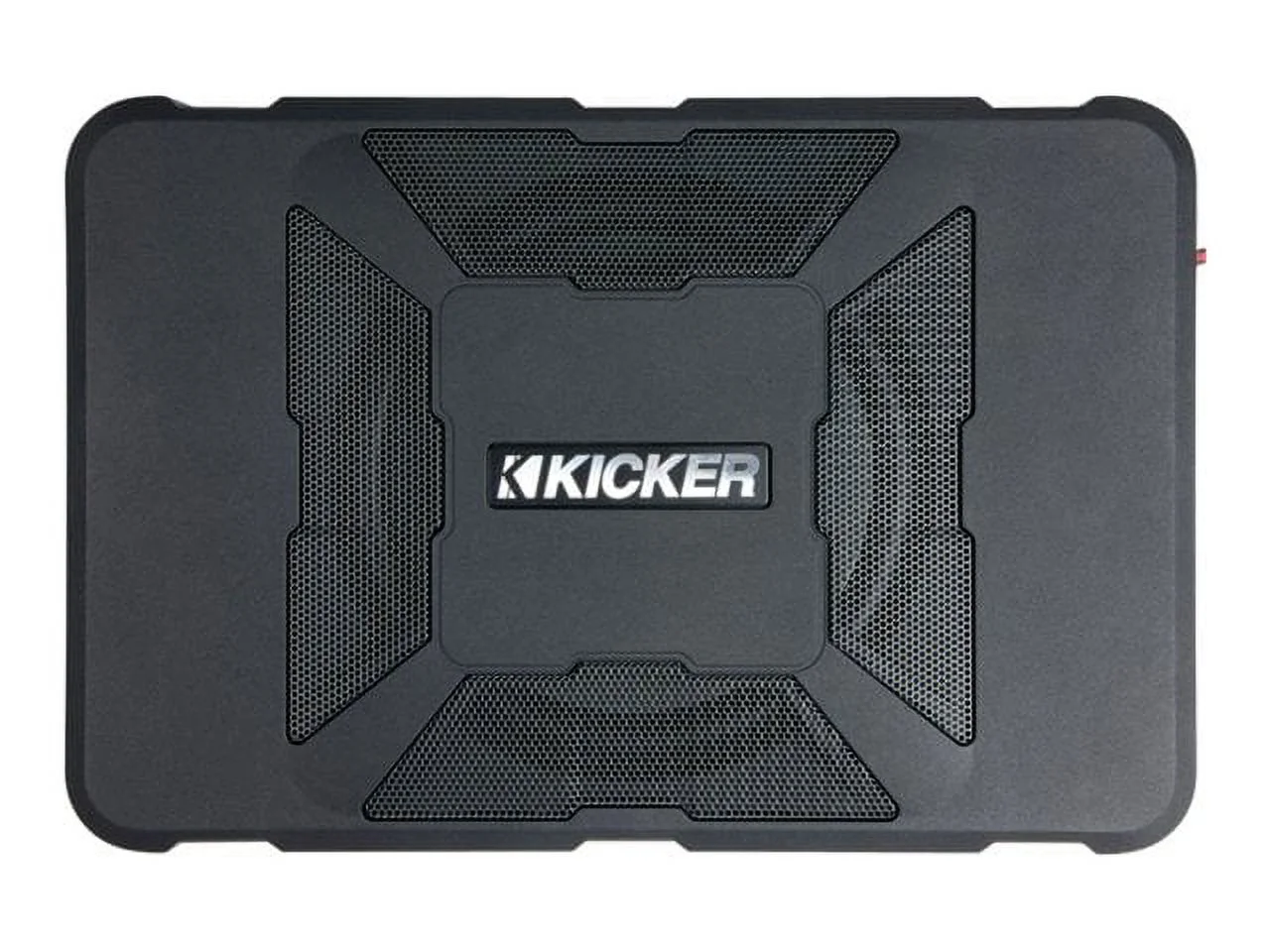 11HS8 KICKER Hideaway HS8 Compact Powered Subwoofer, 8-inch, 150W RMS, Black Chassis