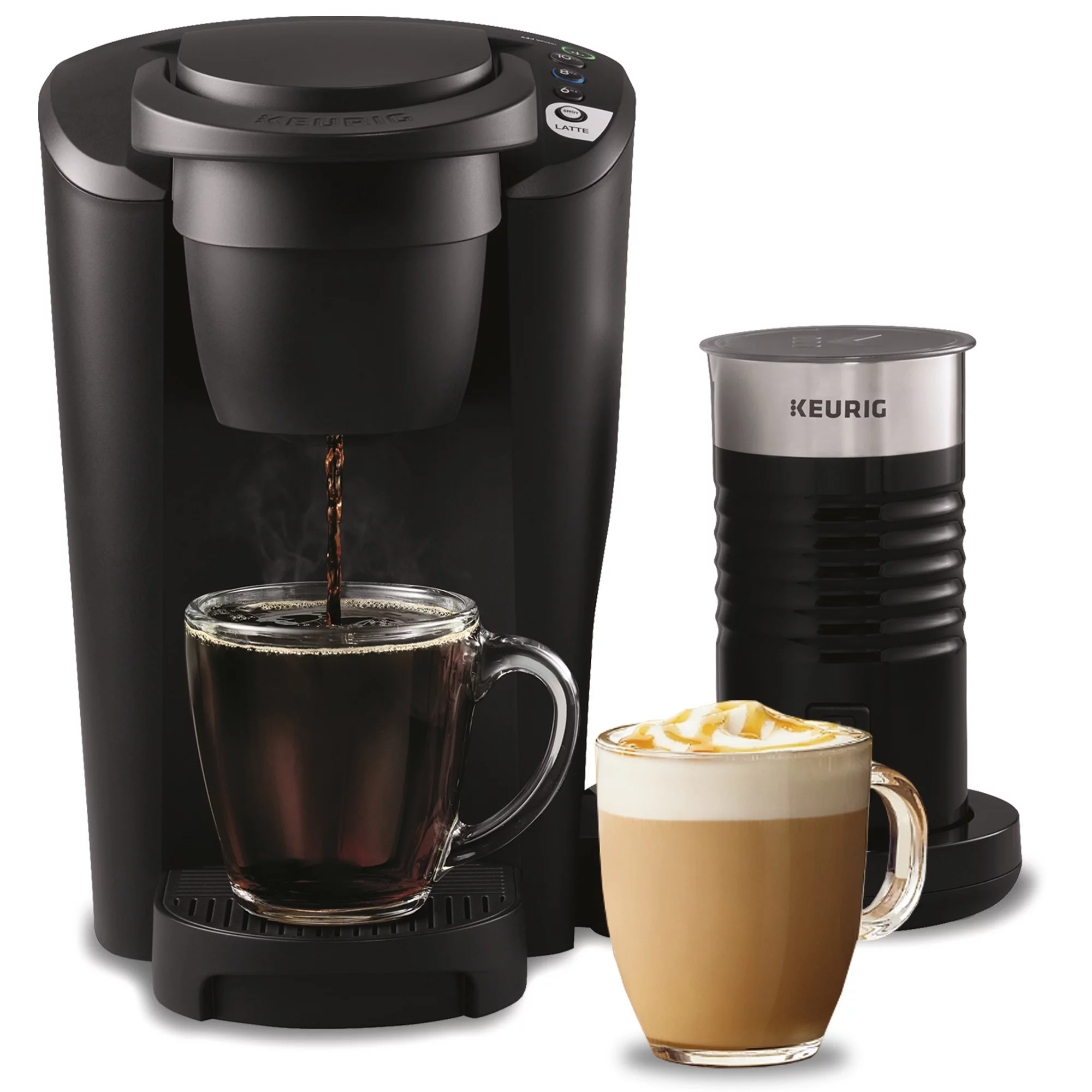 Keurig K-Latte Single Serve K-Cup Coffee and Latte Maker, Black