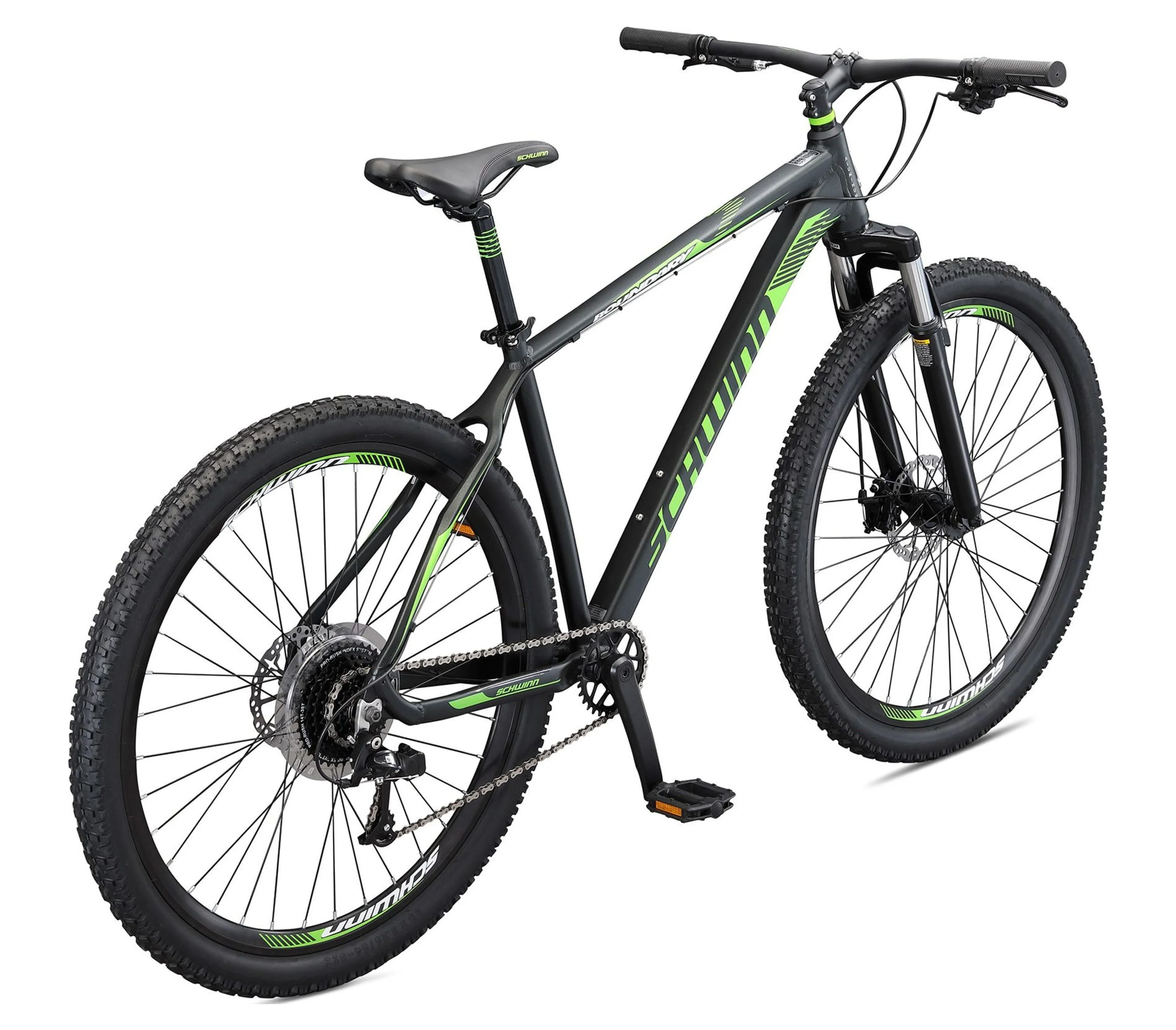 Schwinn 29-in. Boundary Mens Mountain Bike, Black and Green