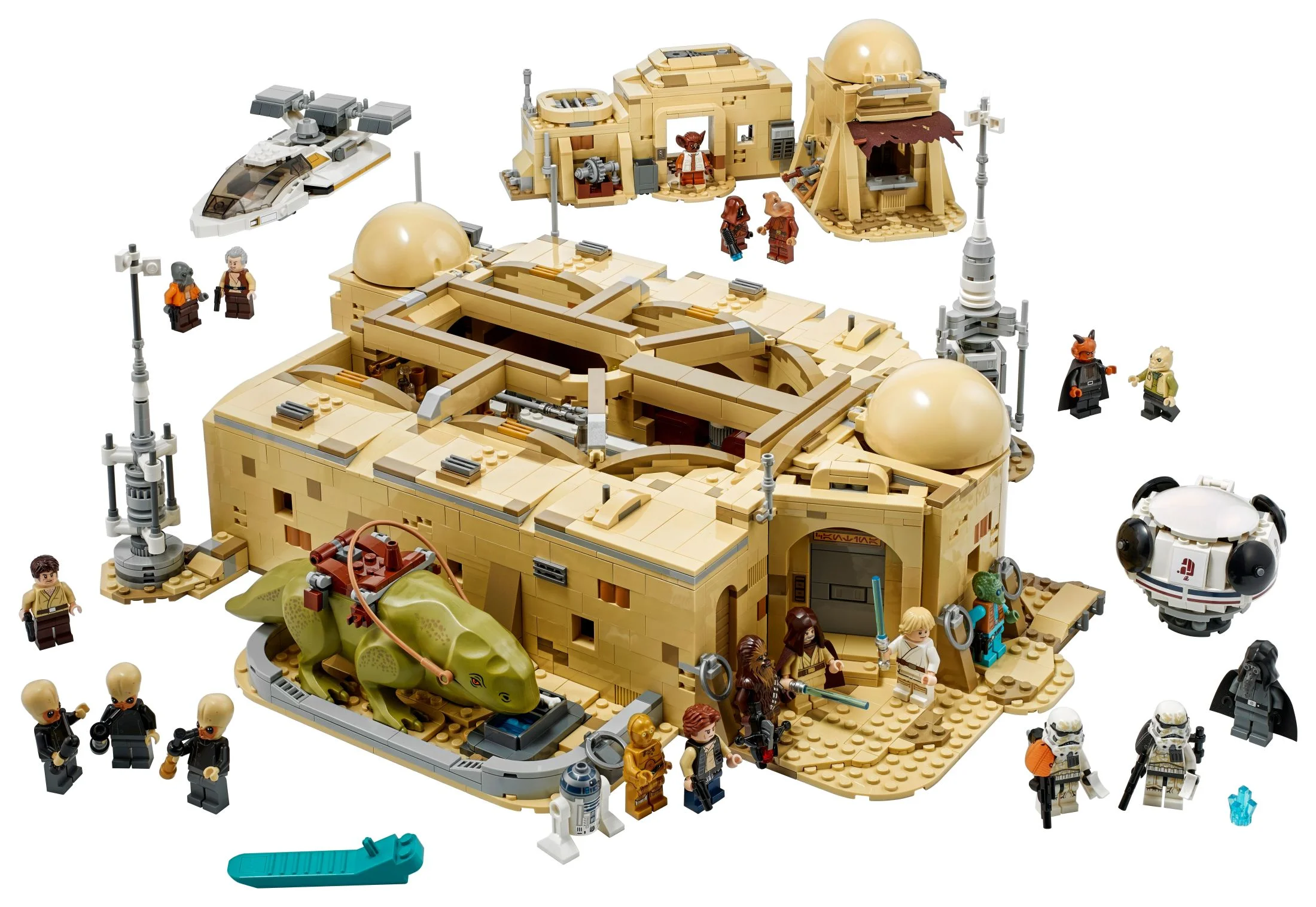 LEGO Star Wars: A New Hope Mos Eisley Cantina 75290 Building Set, Master Builder Series, Model Kits for Adults to Build, Collectible Gift Idea