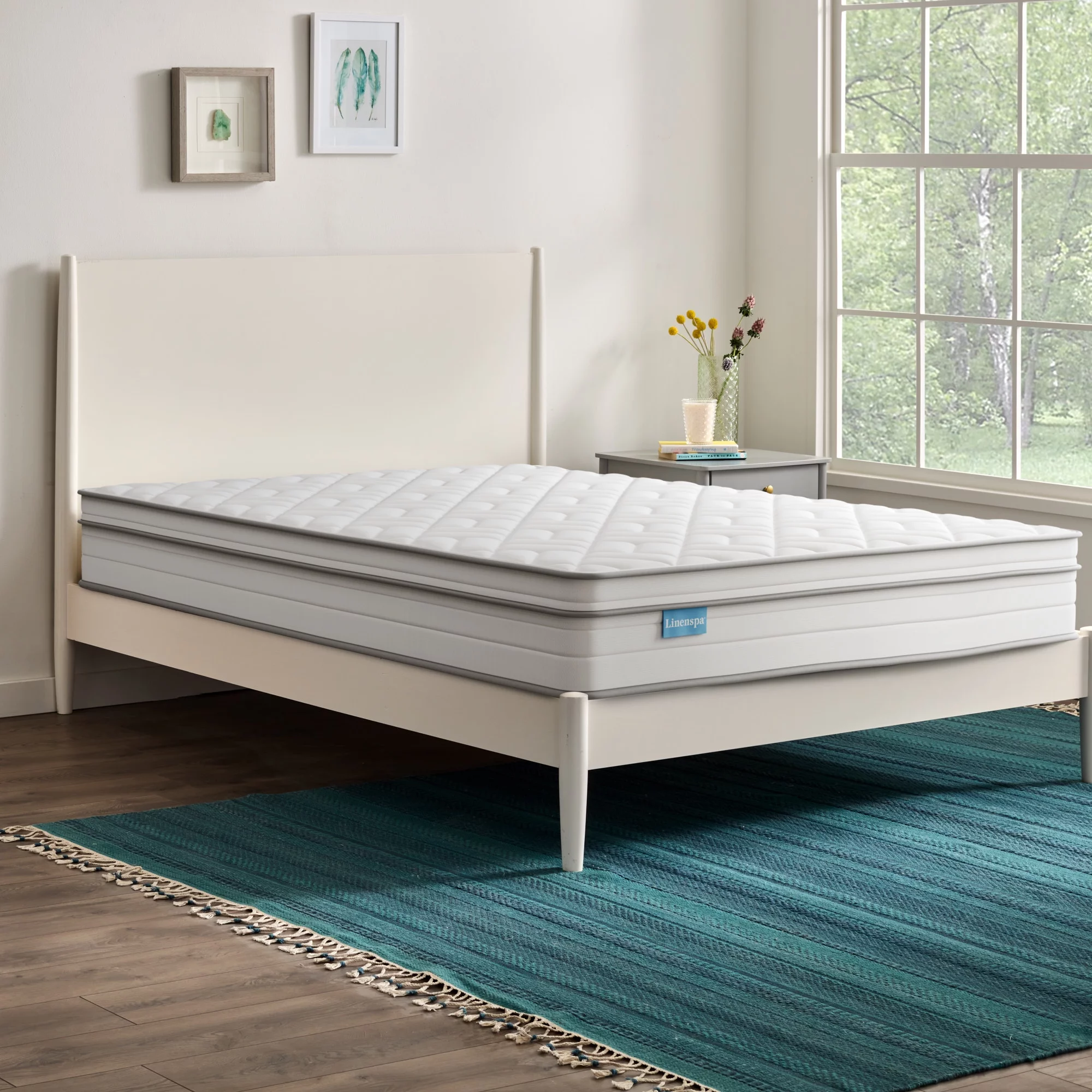 Linenspa Dreamer 10″ Hybrid Mattress, Full