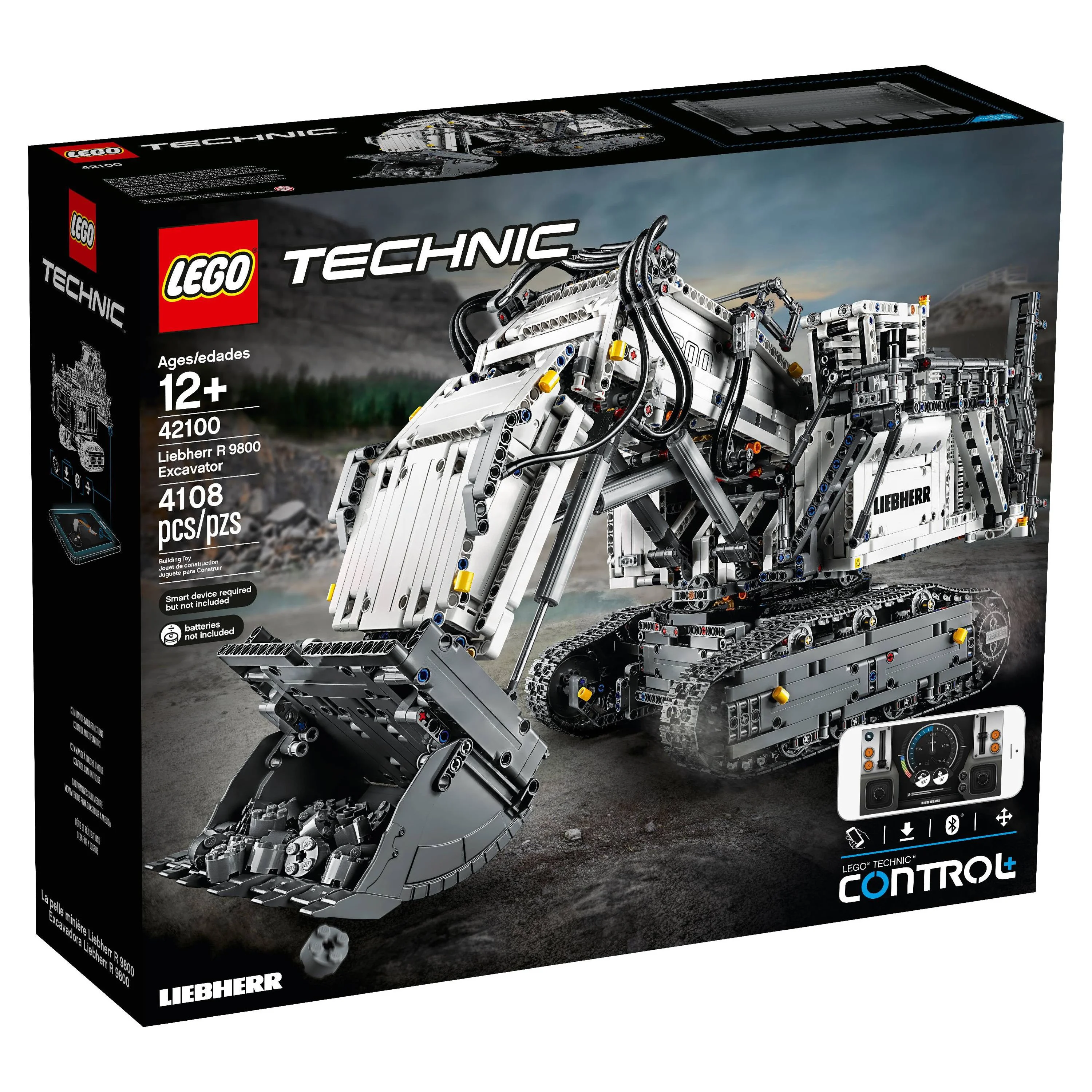 LEGO Technic Liebherr R 9800 Excavator 42100