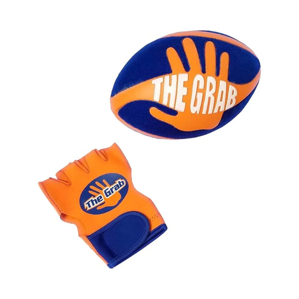 The Grab Football – Make Incredible One Handed Catches, Game of Catch and Throw Football Toy