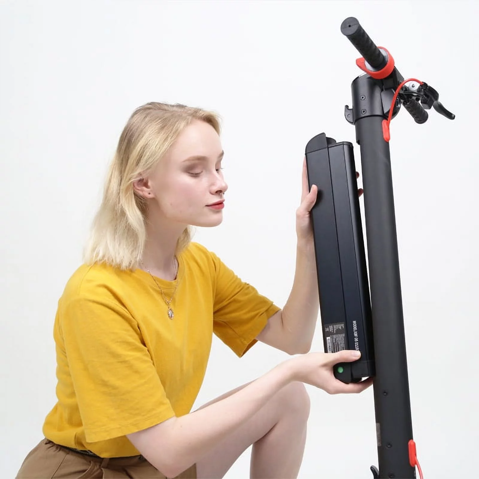 Electric Scooter X8 for Adults with 10-inch Run-Flat Tire, 45 KM Mileage, Triple Brake