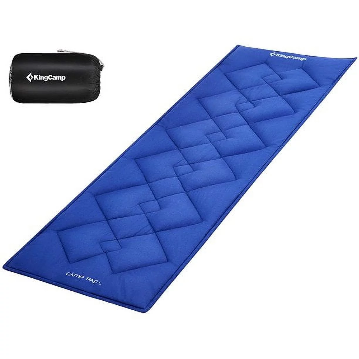 KingCamp Camping Sleeping Pad Lightweight Camp Cot Mattress for Adult 80??30in .Navy