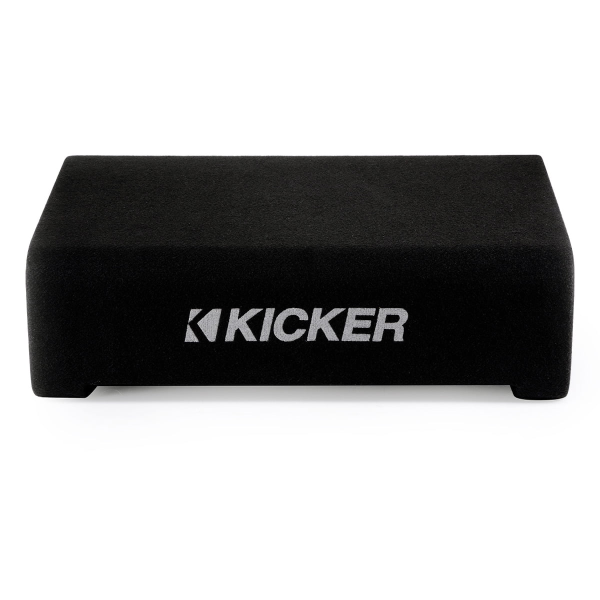 Kicker 48CVTDF122 Sealed Down-Firing Enclosure with 12″ 2-Ohm Subwoofer