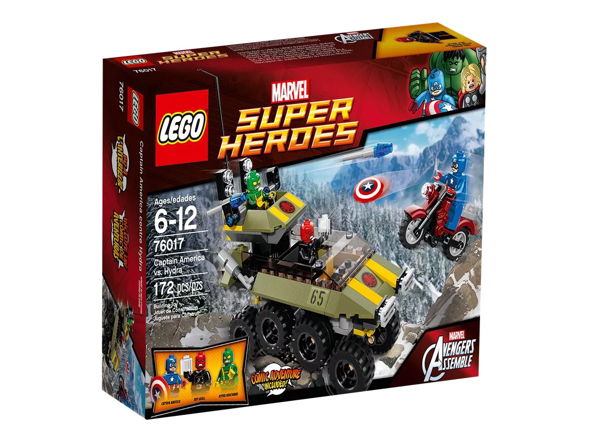 LEGO Marvel Super Heroes 76017 – Captain America vs. Hydra