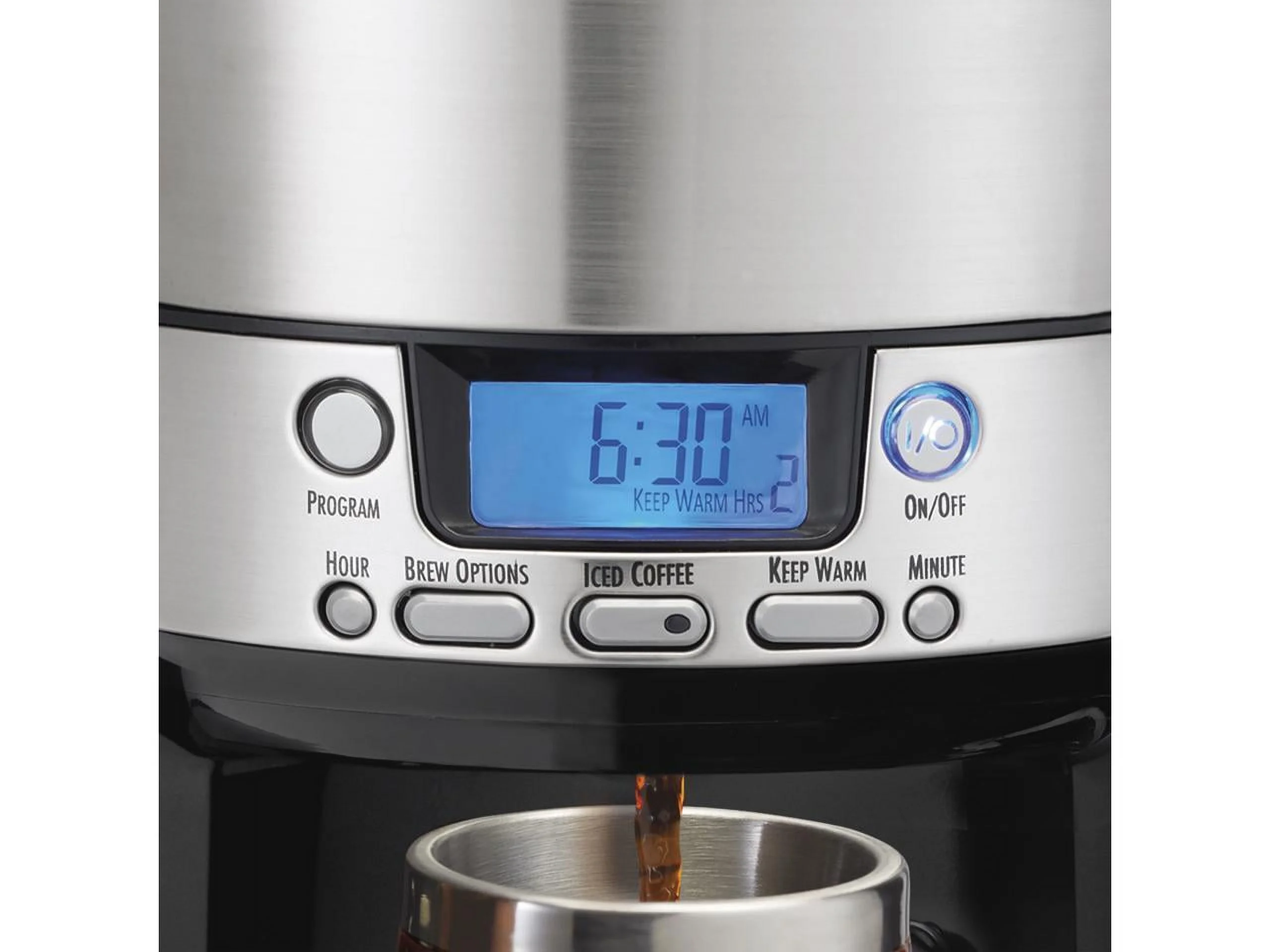 Hamilton Beach BrewStation 12 Cup Coffee Maker with Internal Heating, Black