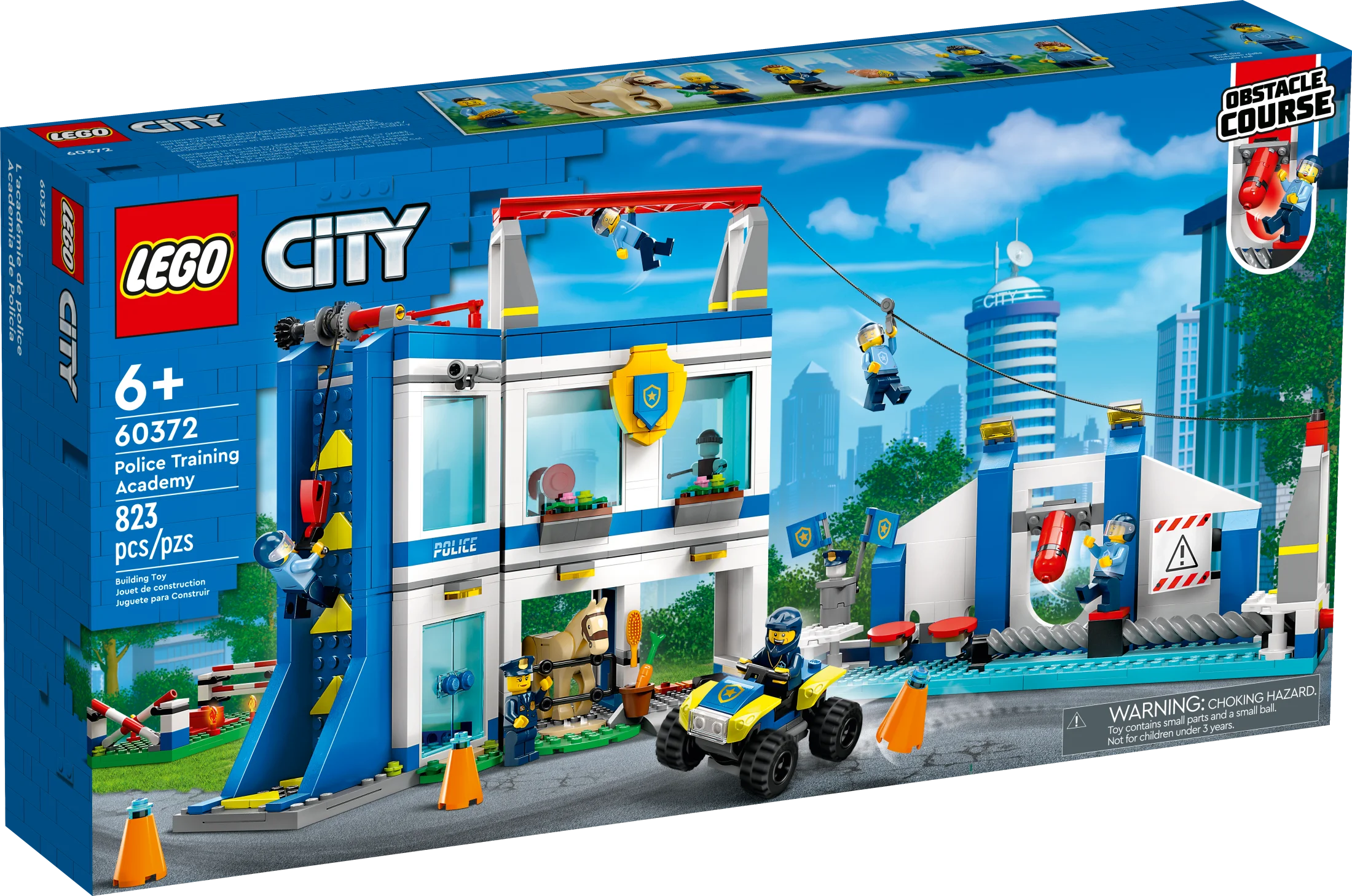 LEGO City Police Training Academy Obstacle Course Set 60372