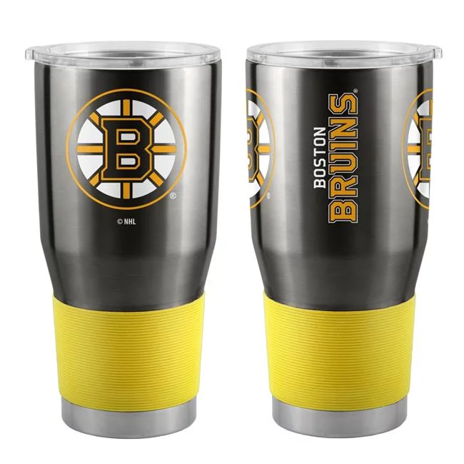 Logo Brands 629393140 30 oz NHL Boston Bruins Ultra Gameday Travel Tumbler