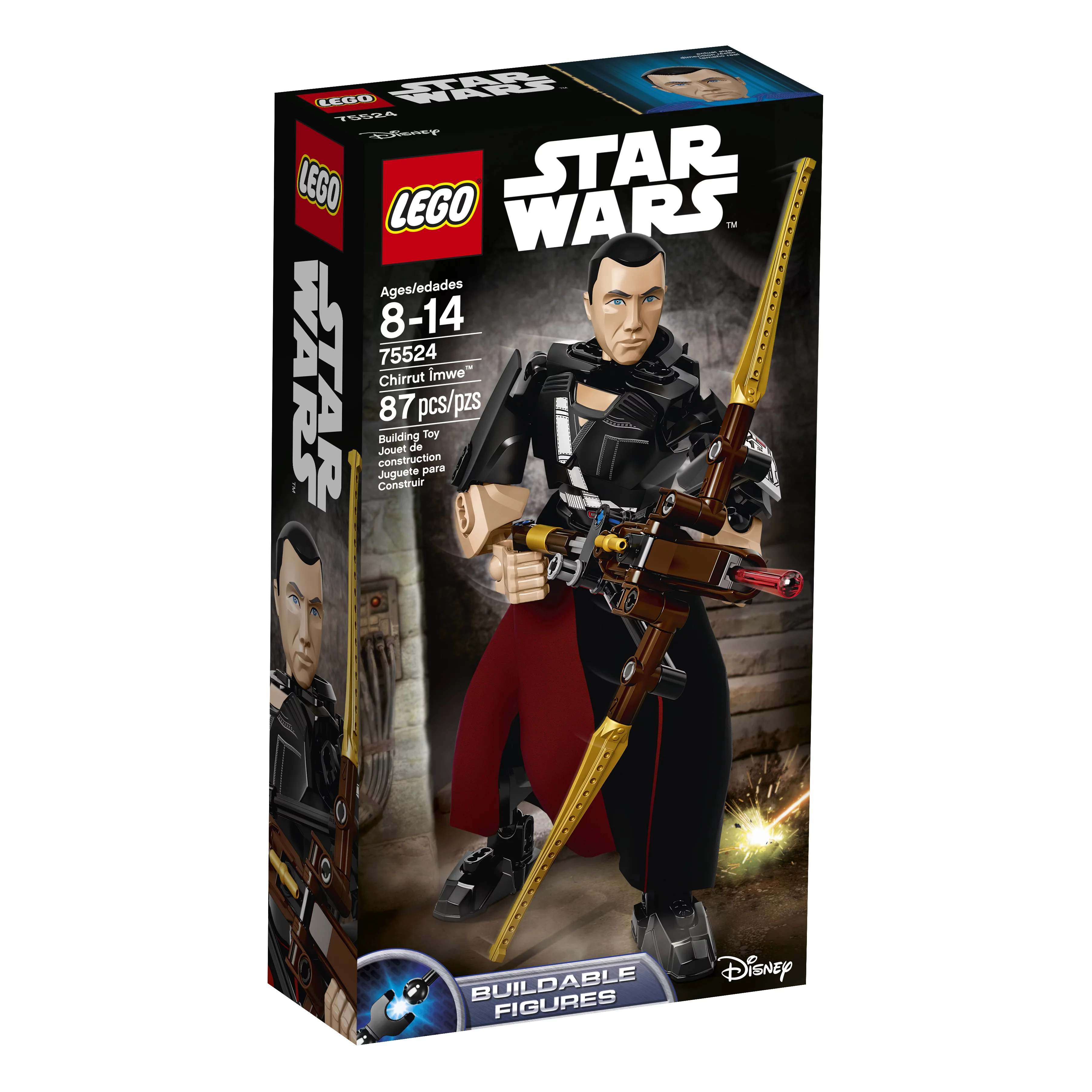 LEGO Constraction Star Wars Chirrut mwe? 75524