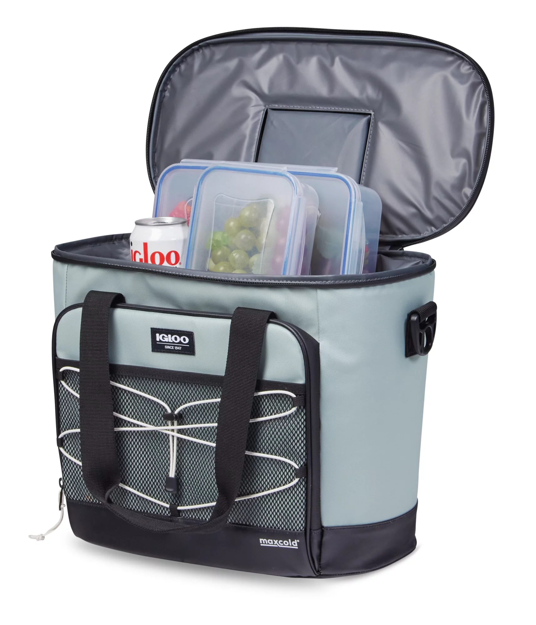 Igloo Overland 30 cans Durable Tote Softsided Cooler, Green