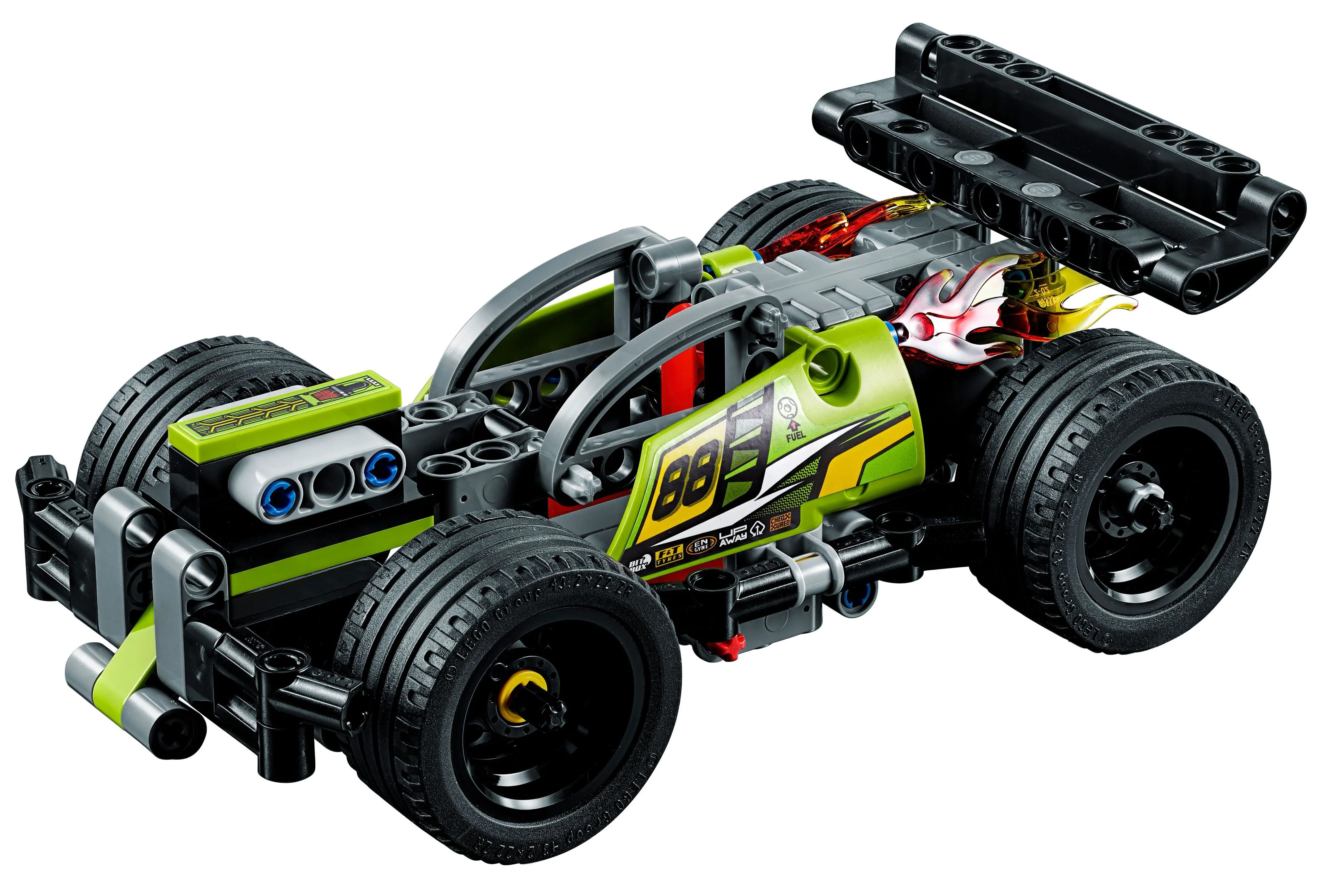 LEGO Technic WHACK! 42072 Building Kit with Stunt Car (135 Pieces)