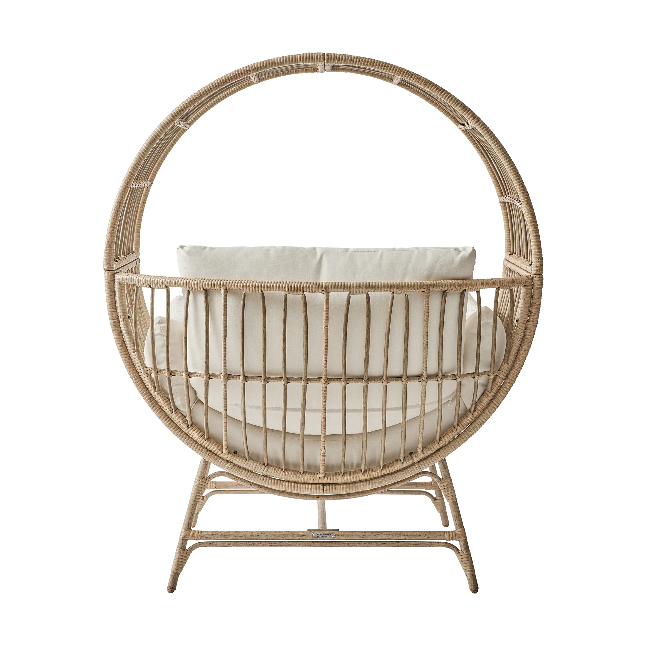 Better Homes & Gardens Bellamy Round Wicker Outdoor Egg Chair