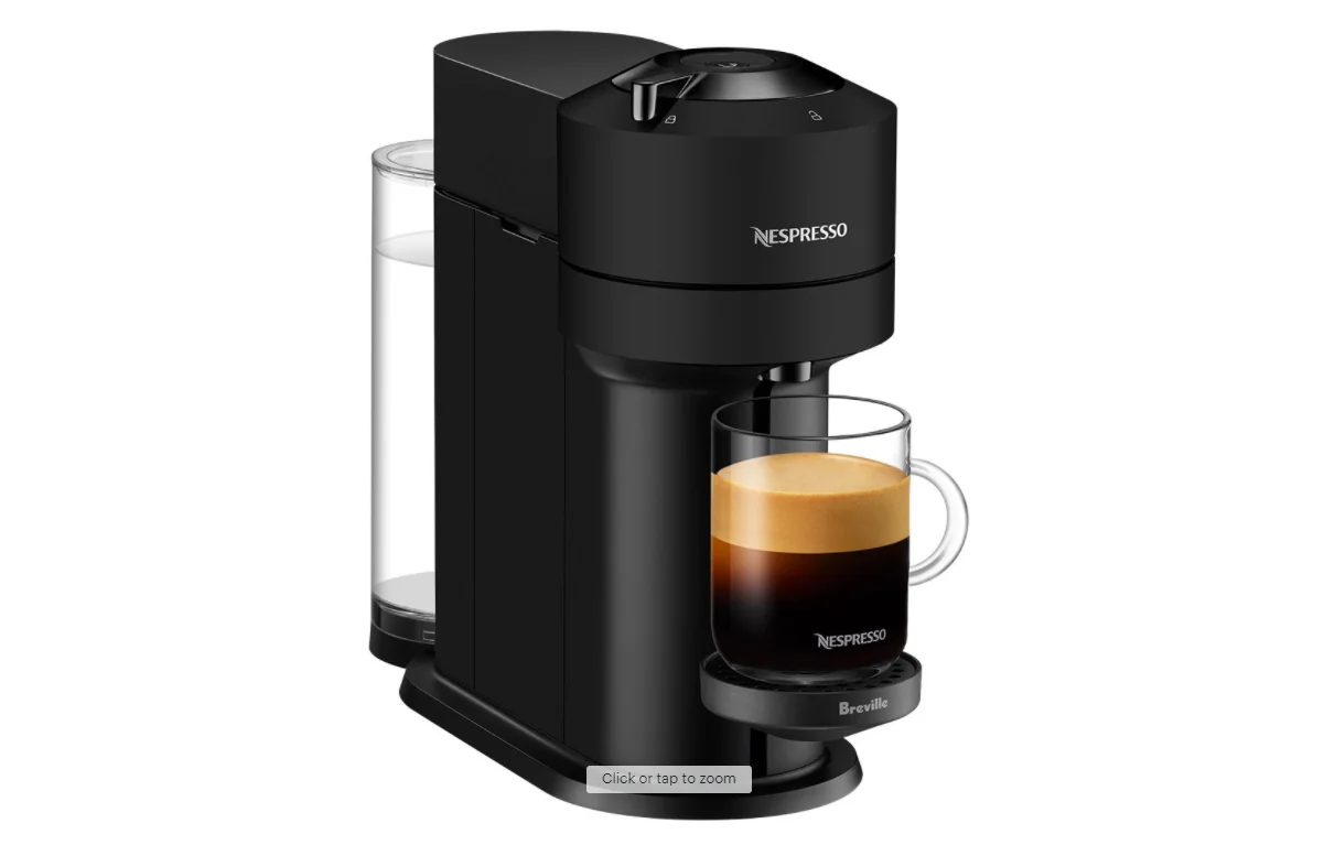 Nespresso – Vertuo Next Coffee and Espresso Maker by Breville, Limited Edition – Matte Black