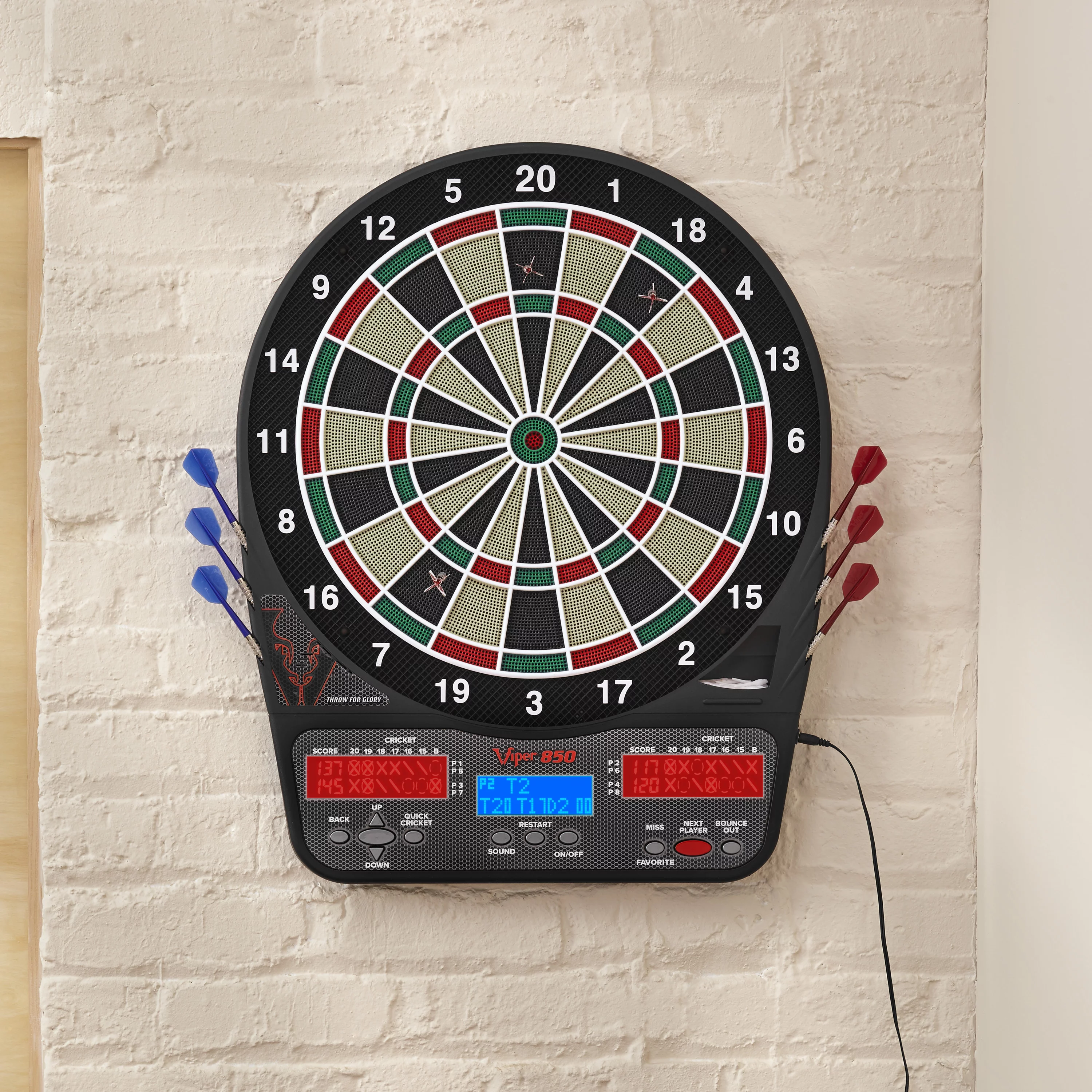 Viper 850 Electronic Dartboard, 15.5