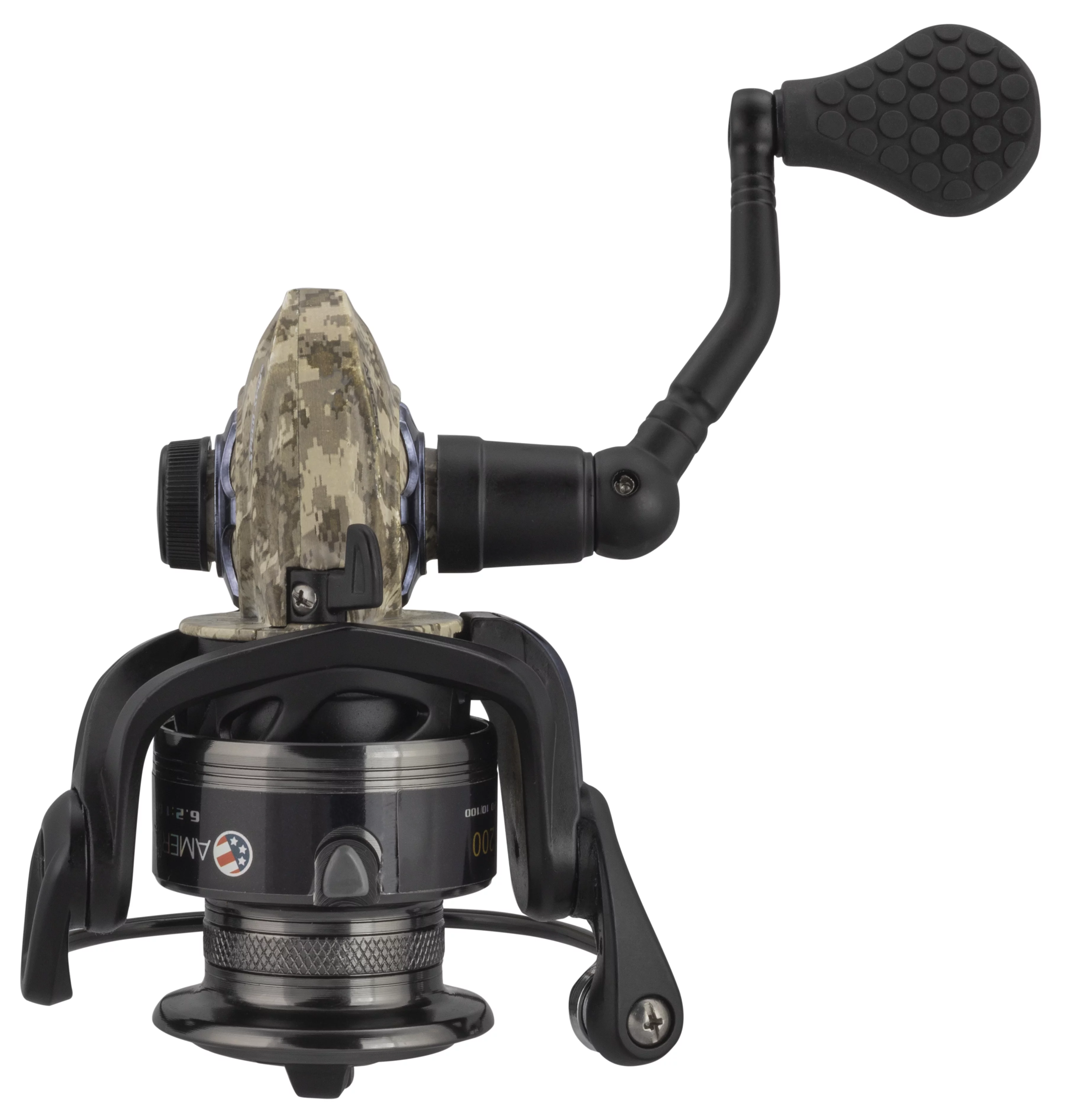 Lew’s American Hero Camo 200 6.2:1 Spinning Reel Clam