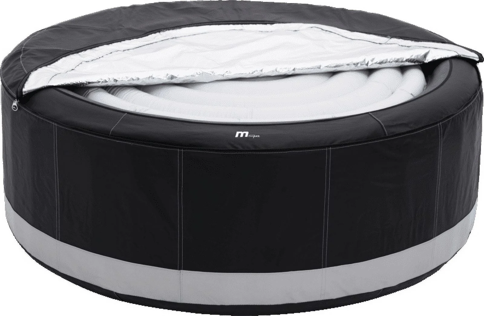 M-Spa Camaro Inflatable Hot Tub Premium 6-Person 138 Jets Plug and Play with Cover