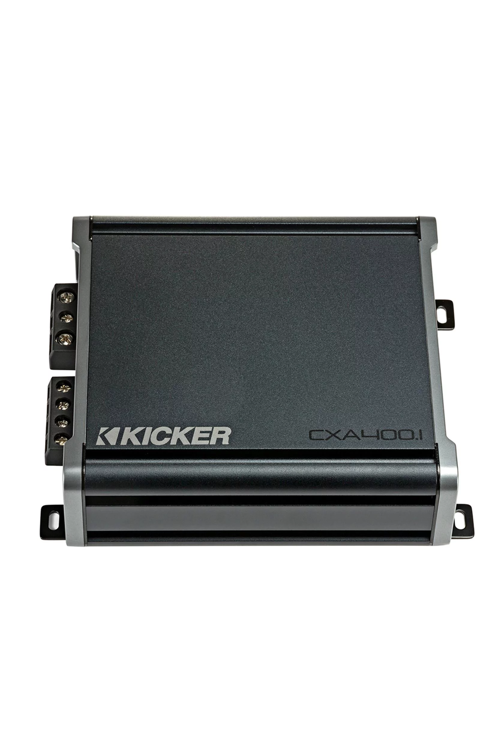 Kicker CX400.1 400W Class D Mono Amplifier for Car Audio Speakers, Black